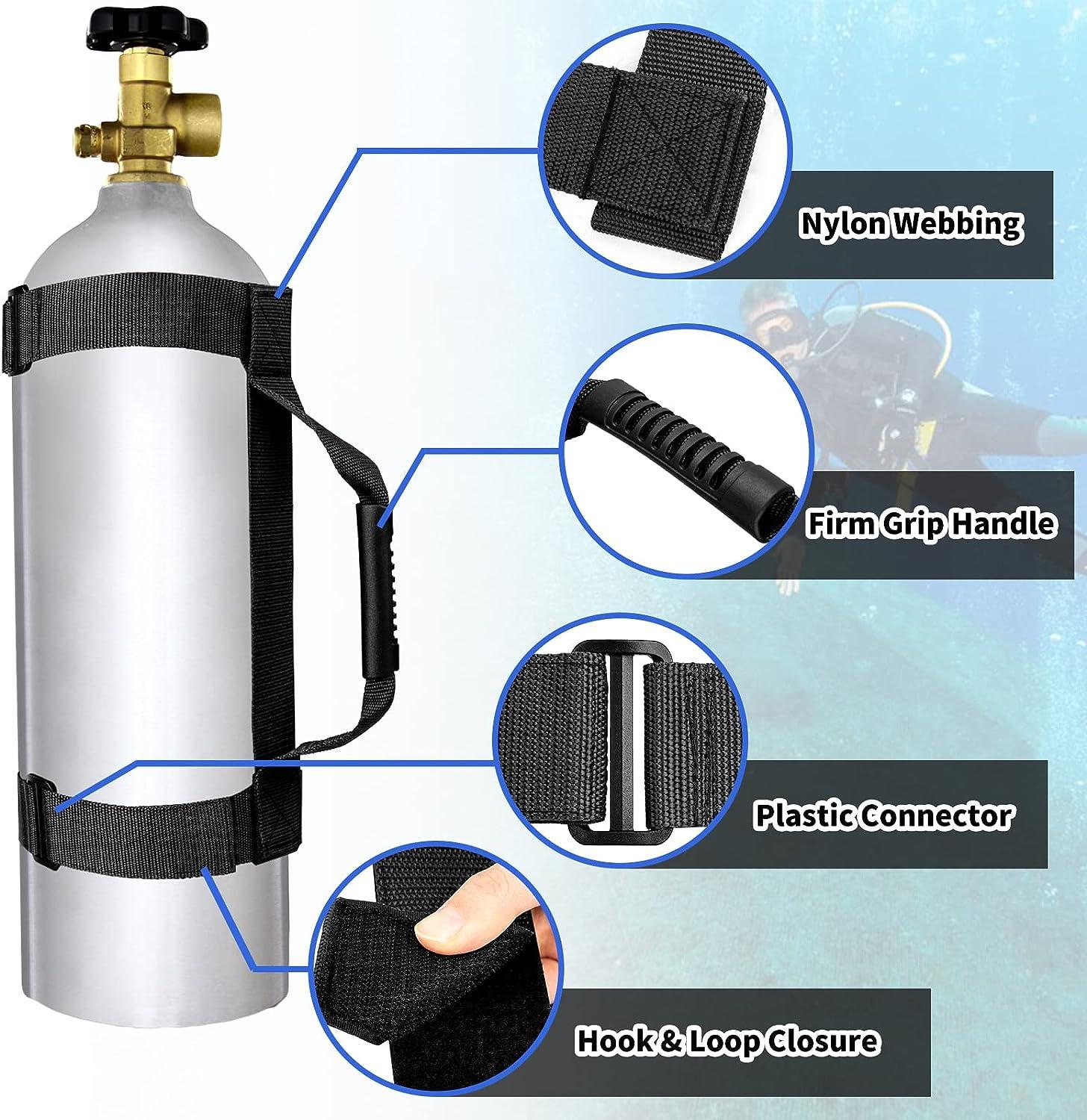 Dawitrly Dive Tank Carrier, Heavy Duty bing Scuba Air Tank Band