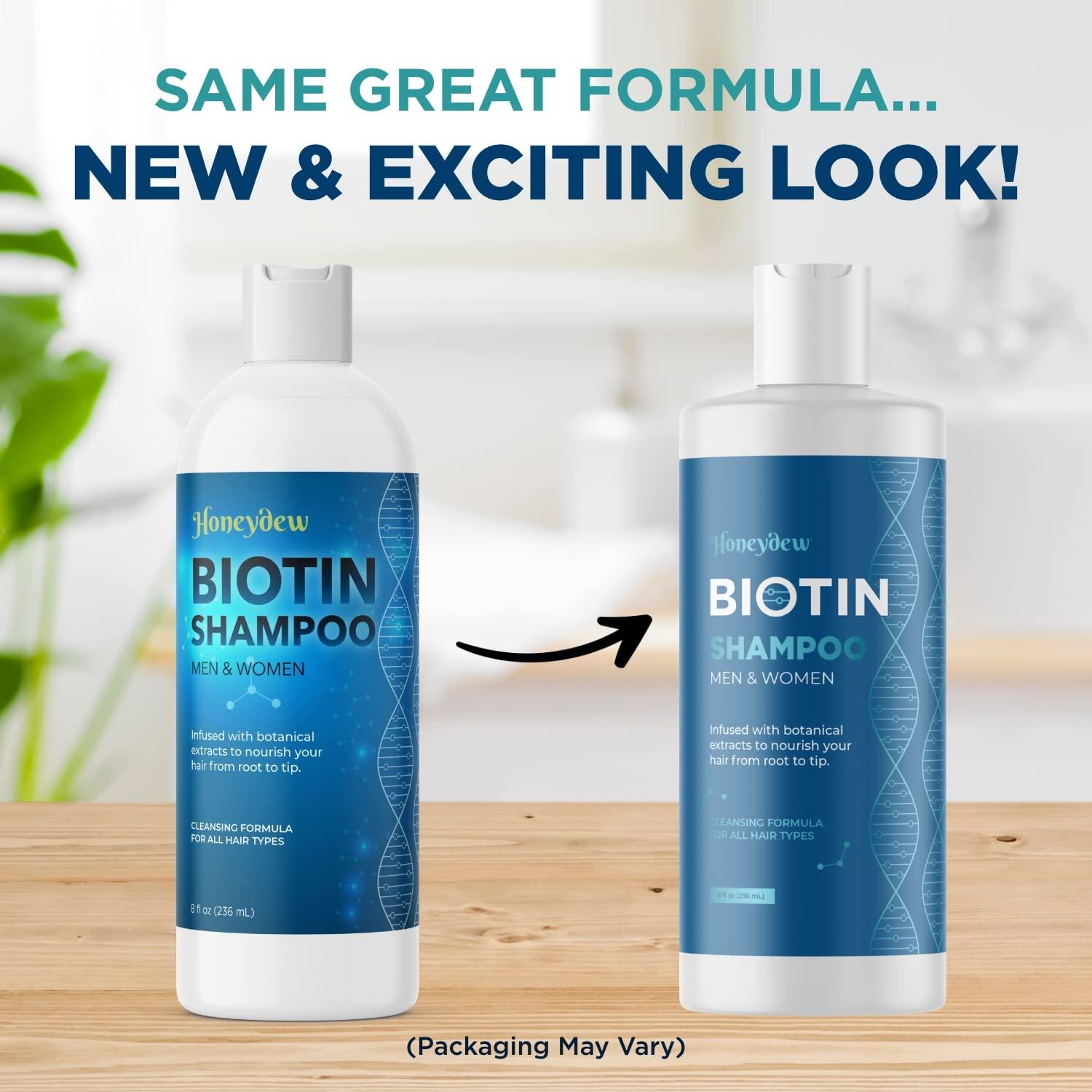 Patent Bugt Rose Biotin Hair Shampoo for Thinning Hair Volumizing Biotin Shampoo for Men and  Womens - 8 Fl Oz