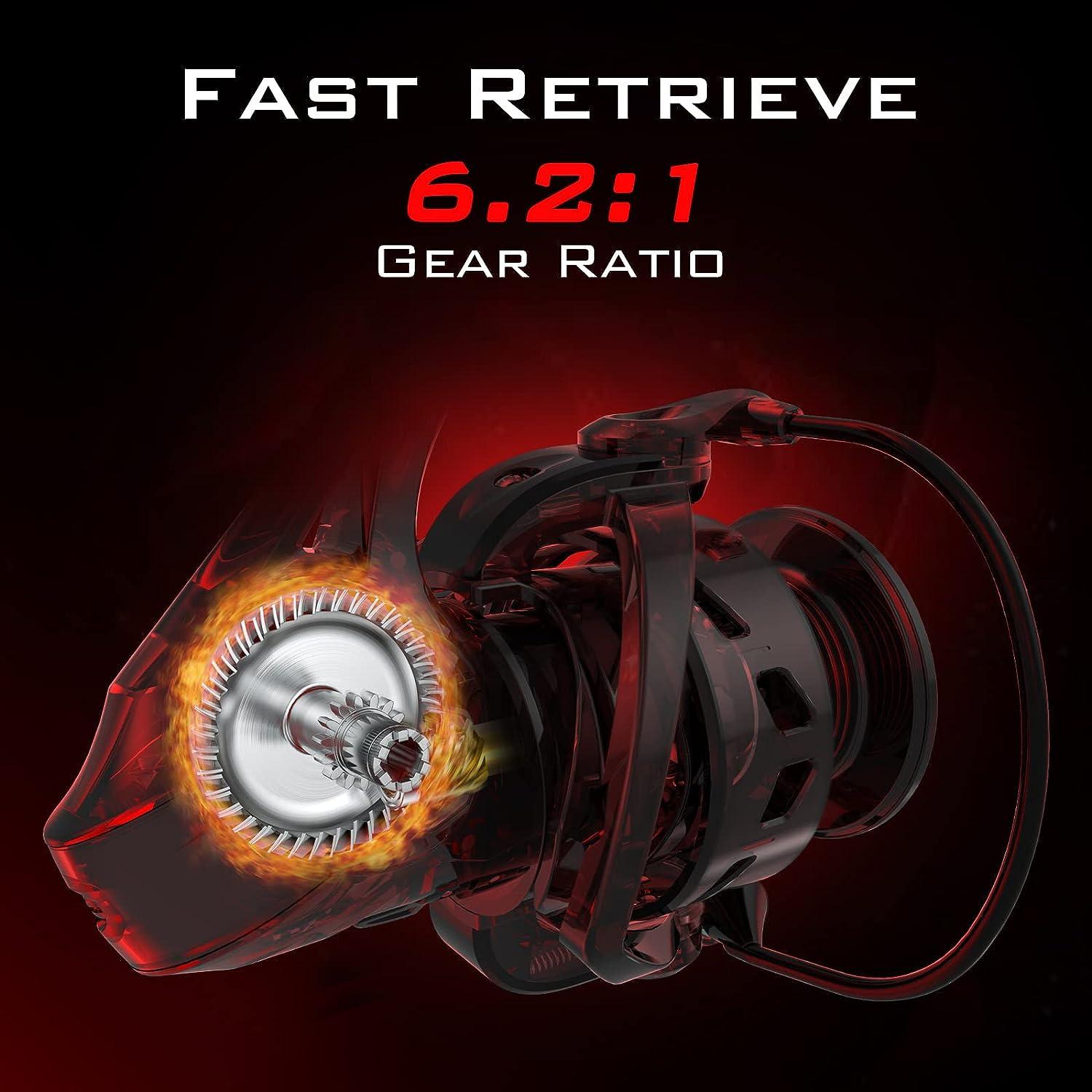 KastKing Royale Legend Glory Fishing Reel - 6.2:1 Gear Ratio Spinning Reel Up to 22 Lbs KastKing Royale Legend Glory Fishing Reel - 6.2:1 Gear Ratio Spinning Reel Up to 22 Lbs