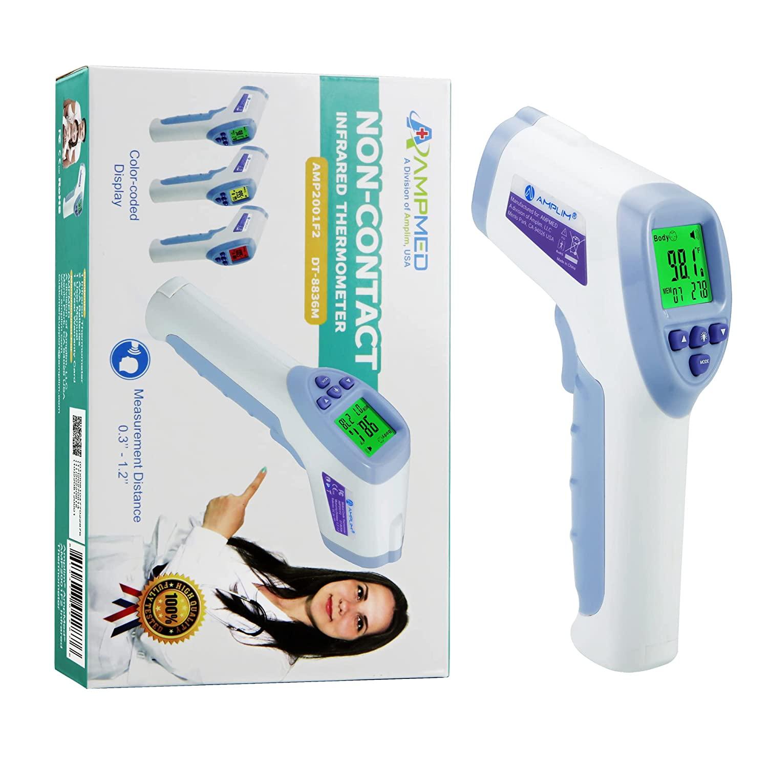 Hospital Medical Use (Non Contact) Infrared Thermometer For Human Body  Temperature