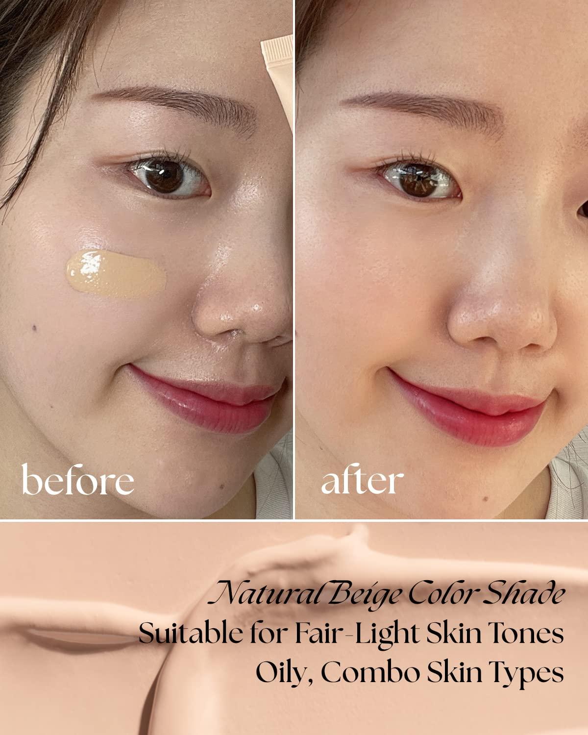 MOTHER MADE Korean CC Cream for Face Sunscreen SPF 50 PA+++, Fair to