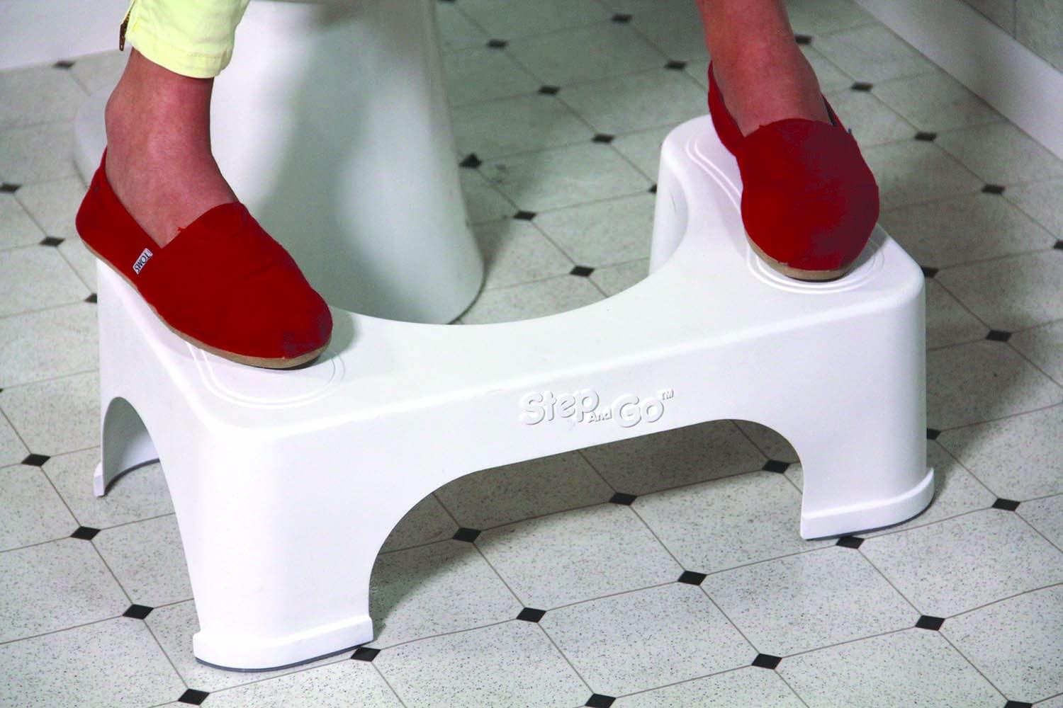 Step and Go LLC Toilet Stool 7 New Proper Toilet Posture for Better