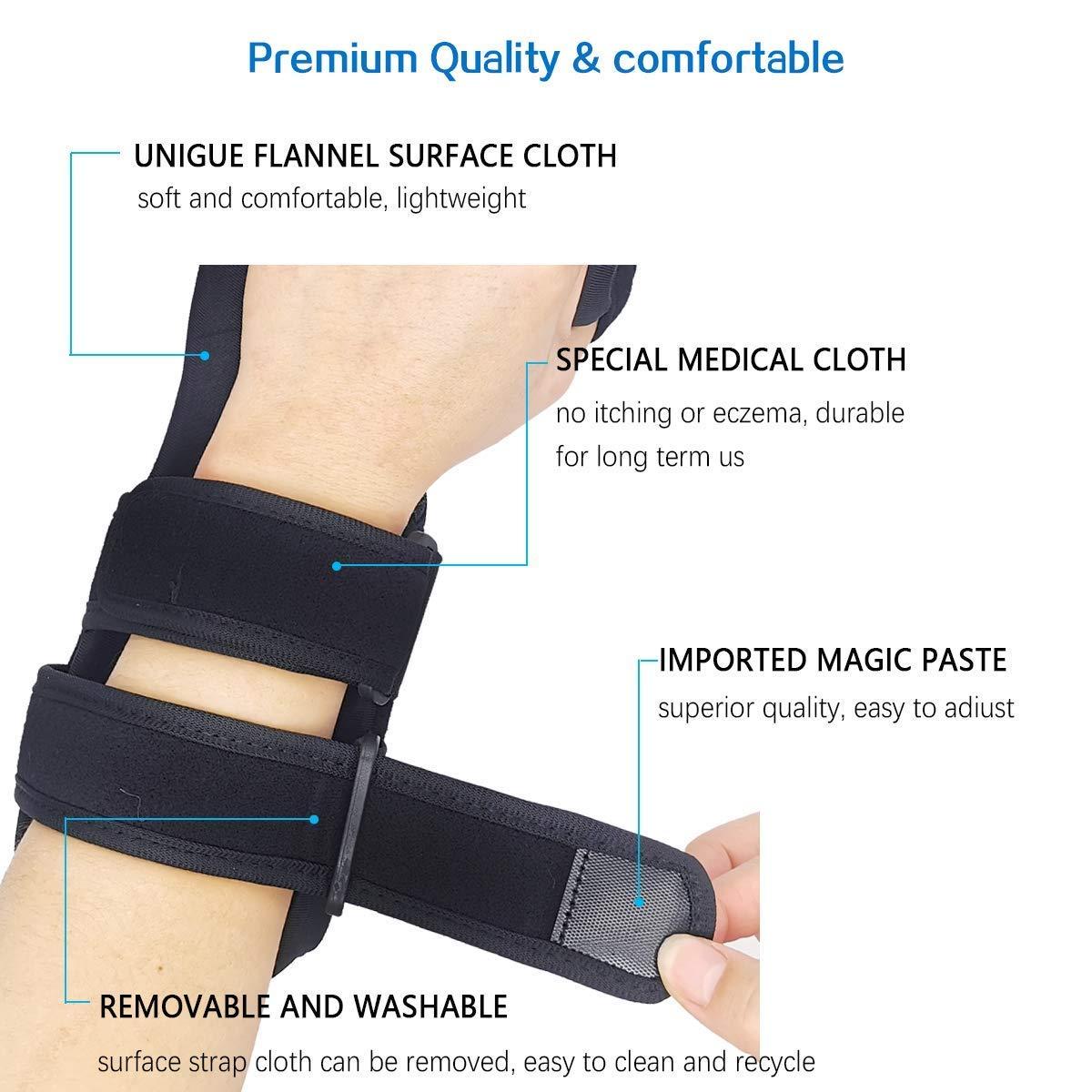 OSK Soft Functional Resting Hand Splint Stroke Hand Brace by