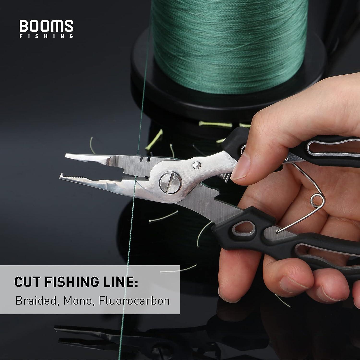 Booms Fishing TK3 Fishing Pliers and Fish Gripper Saltwater