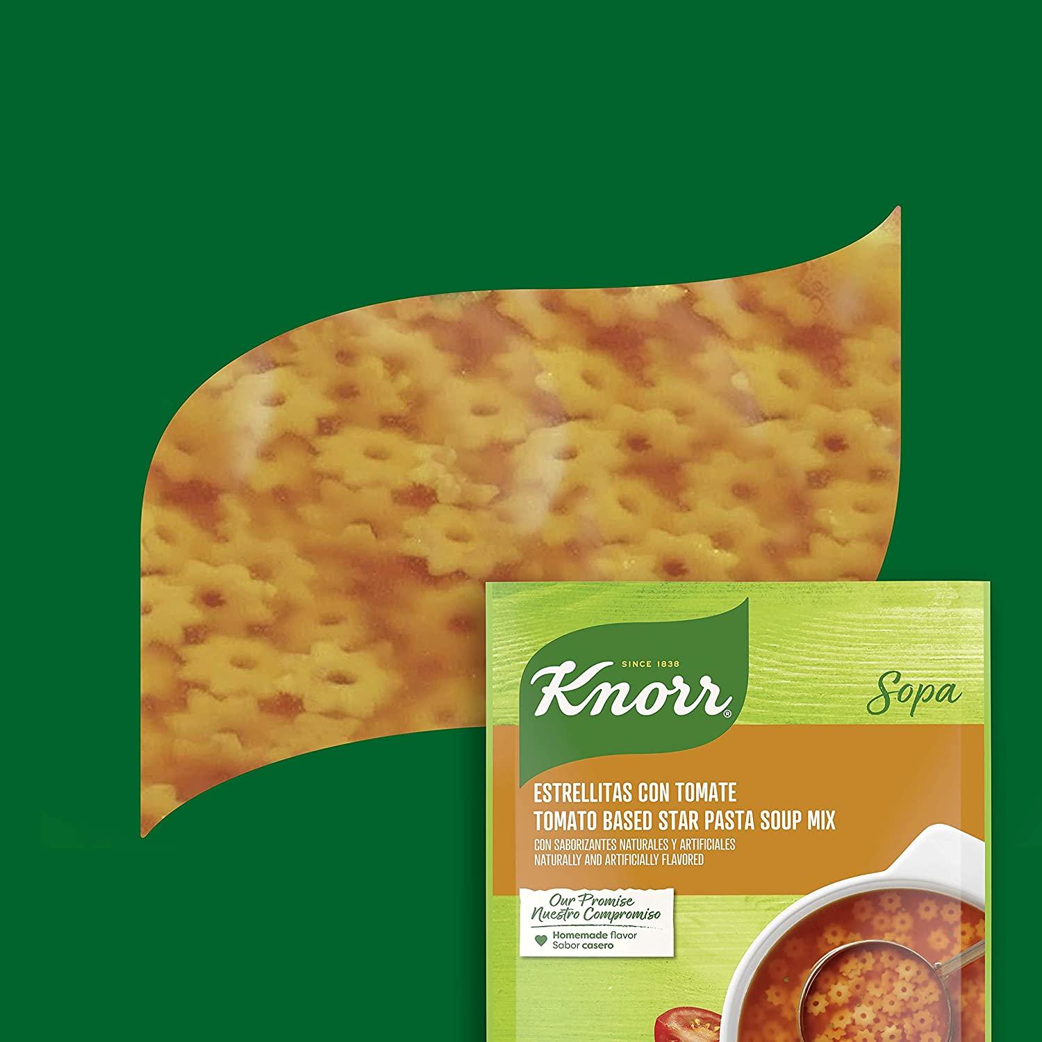 Knorr Tomato - Fideos Pasta Soup 3.5 oz (Pack of 3)