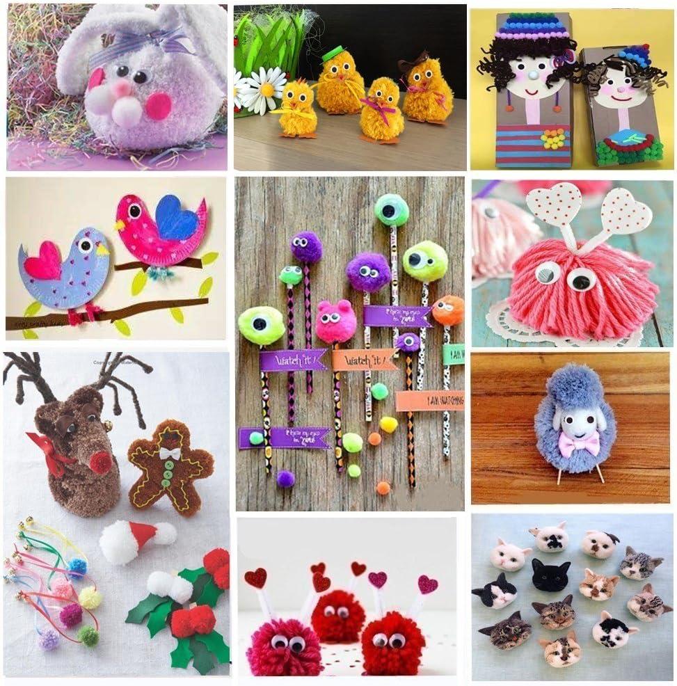 4 Pcs Pom Pom Maker for Yarn, Pompom Maker for Yarn, Pompom Makers, Yarn  Ball Maker Knitting Machines for Adults, Yarn Ball Winder for Kids and Adult