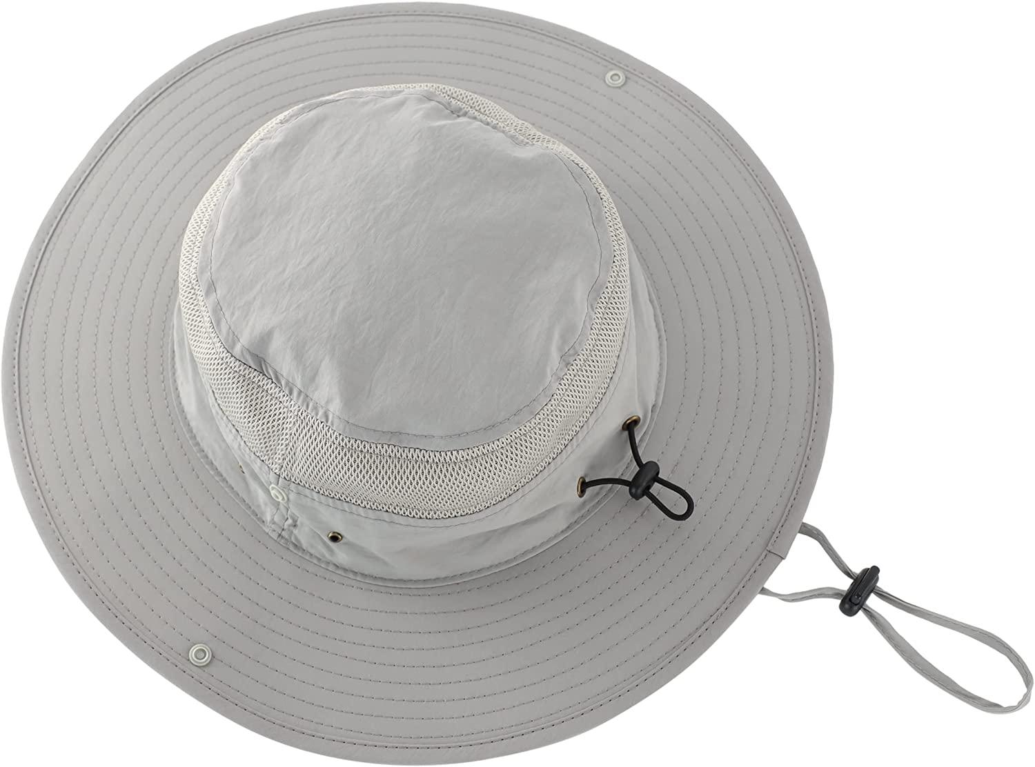 Connectyle Outdoor Mesh Sun Hat Wide Brim UV Protection for