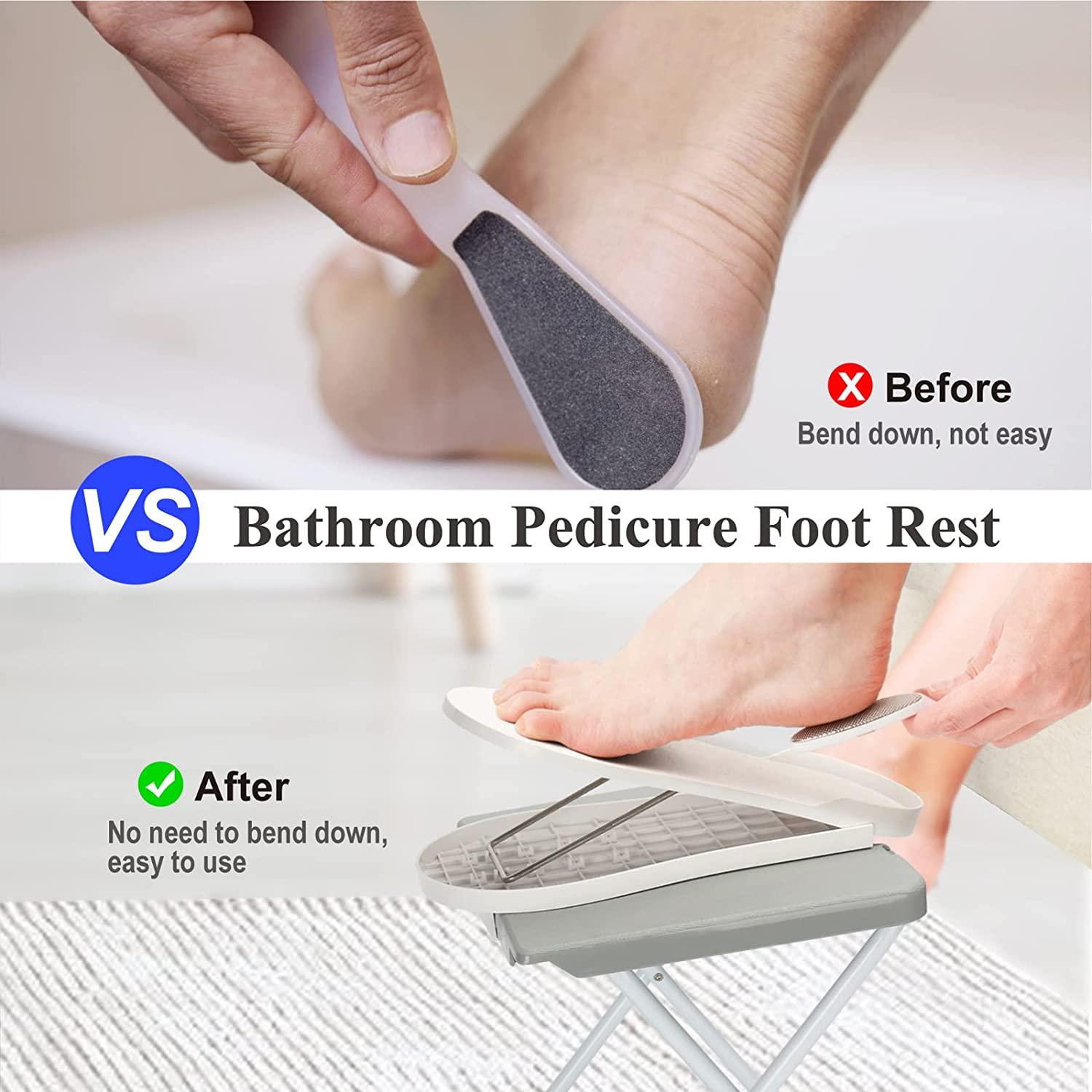 LiDiVi Pedicure Foot Rest, Salon Pedicure Foot Stand with Thickened