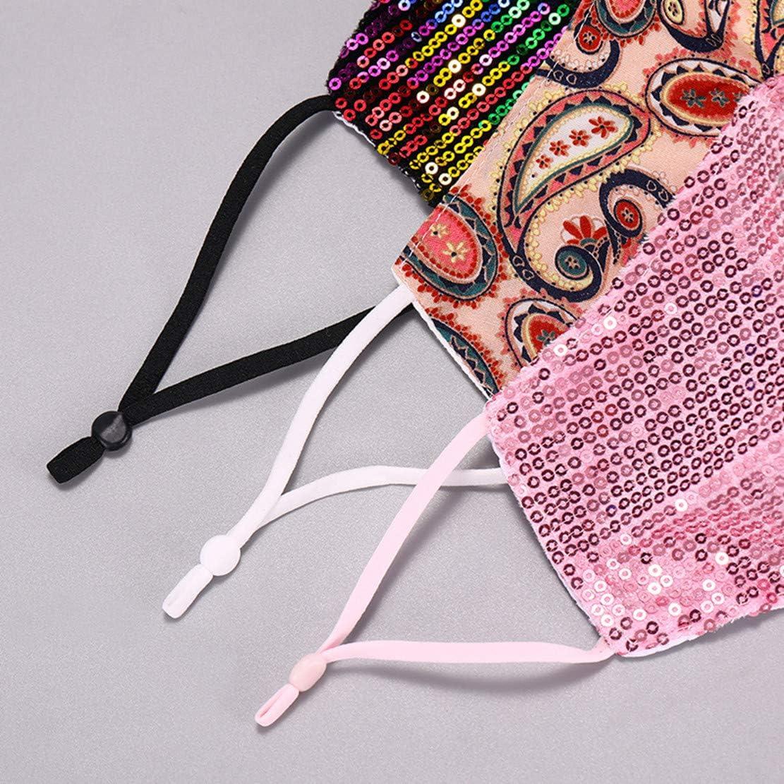 80PCS Extra Long Mask Elastic Cords - 6" Black/White With Adjusters (1/4" Wide)