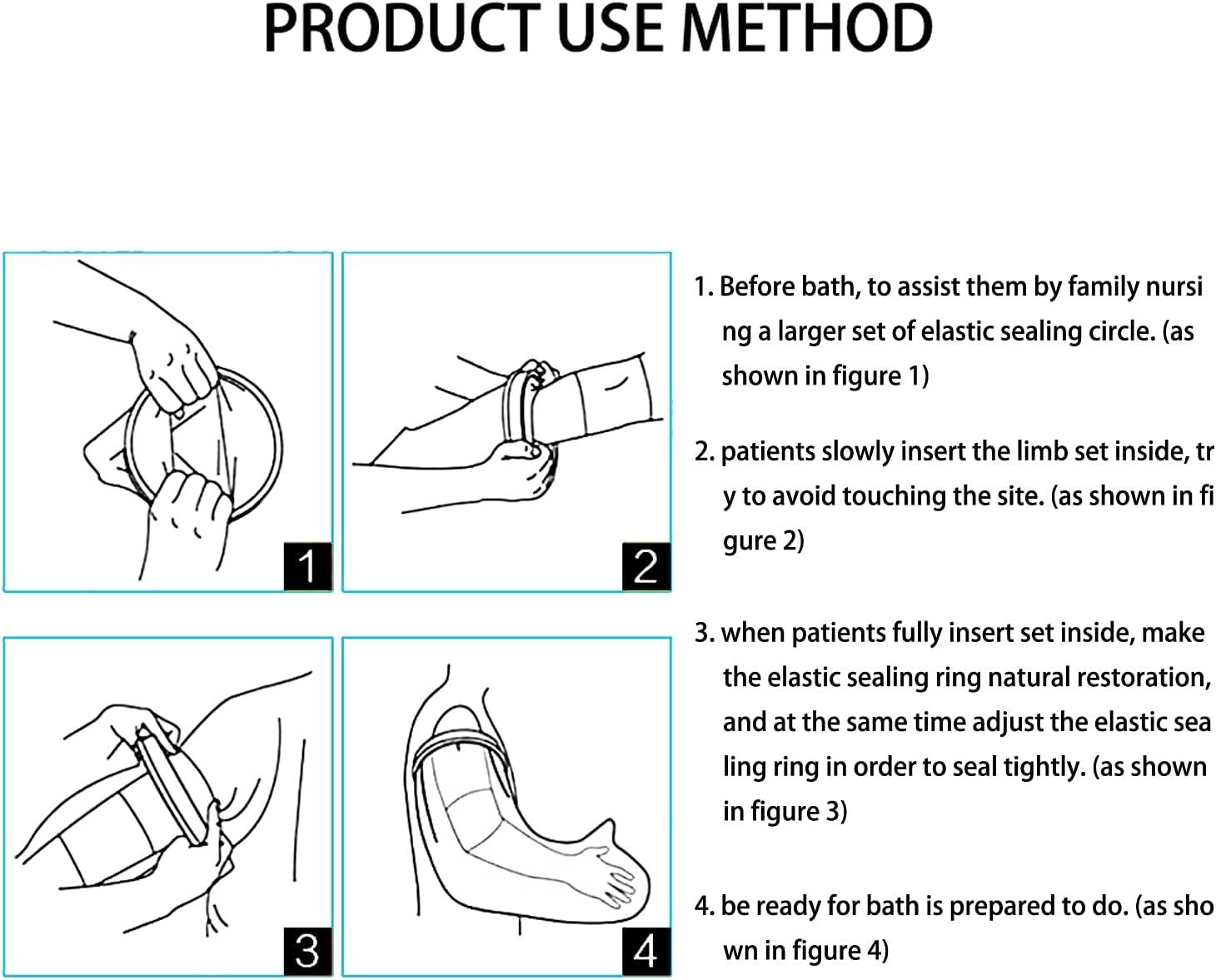 Cast Cover for Shower Waterproof Cast Cover Arm for Kids Full Arm