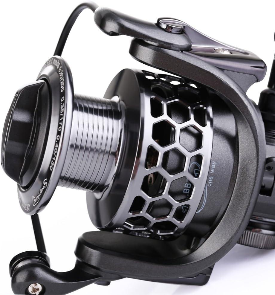 Sougayilang XY1000 Spinning Fishing Reel | 13+1BB Ultra Smooth Aluminum | Light Weight with Spare Graphite Spool | Buy Now with Express International Delivery | GoSupps.com Sougayilang XY1000 Spinning Fishing Reel | 13+1BB Ultra Smooth Aluminum | Light Weight with Spare Graphite Spool | Buy Now with Express International Delivery | GoSupps.com