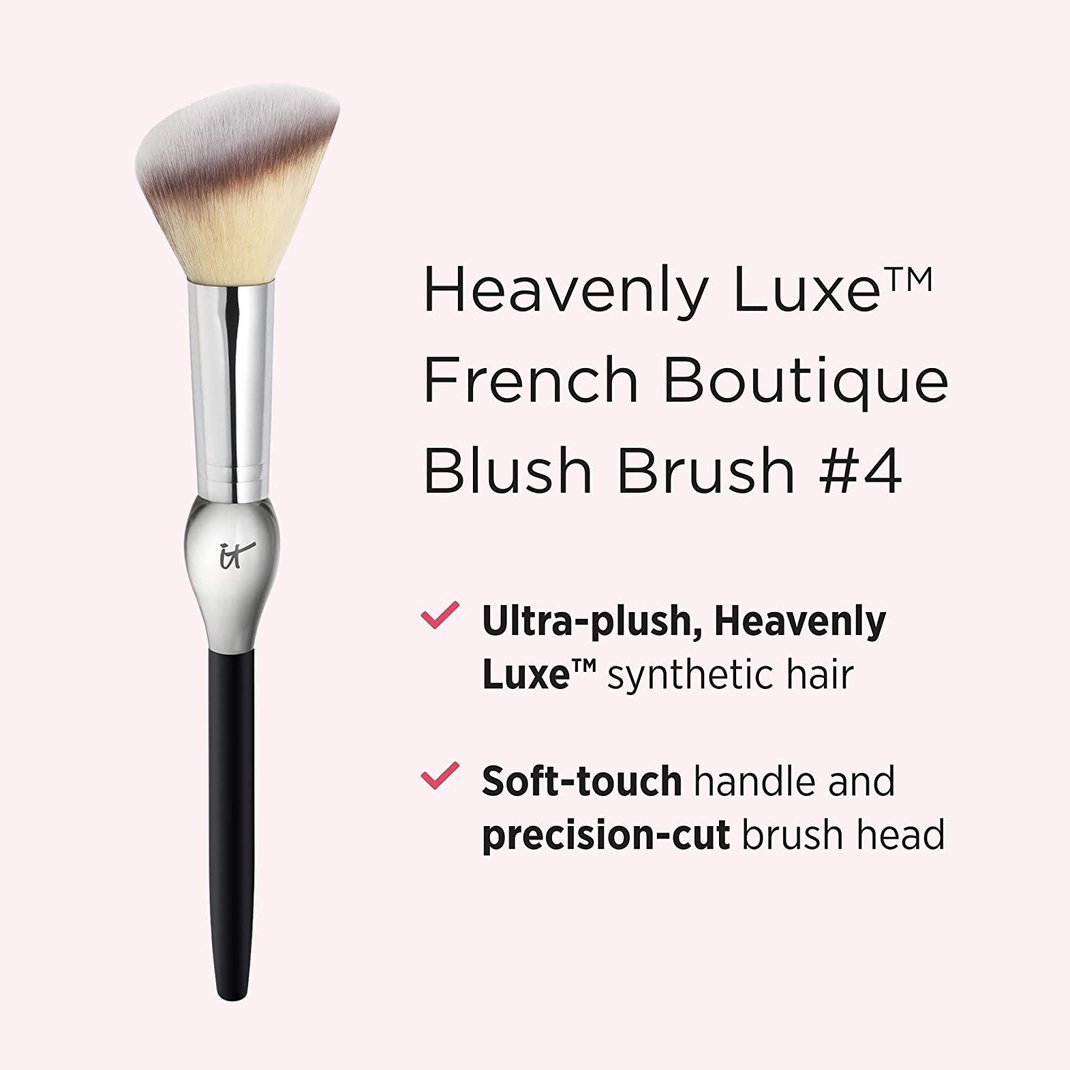 IT Cosmetics Heavenly Luxe French Boutique Blush Brush 4 For Cream