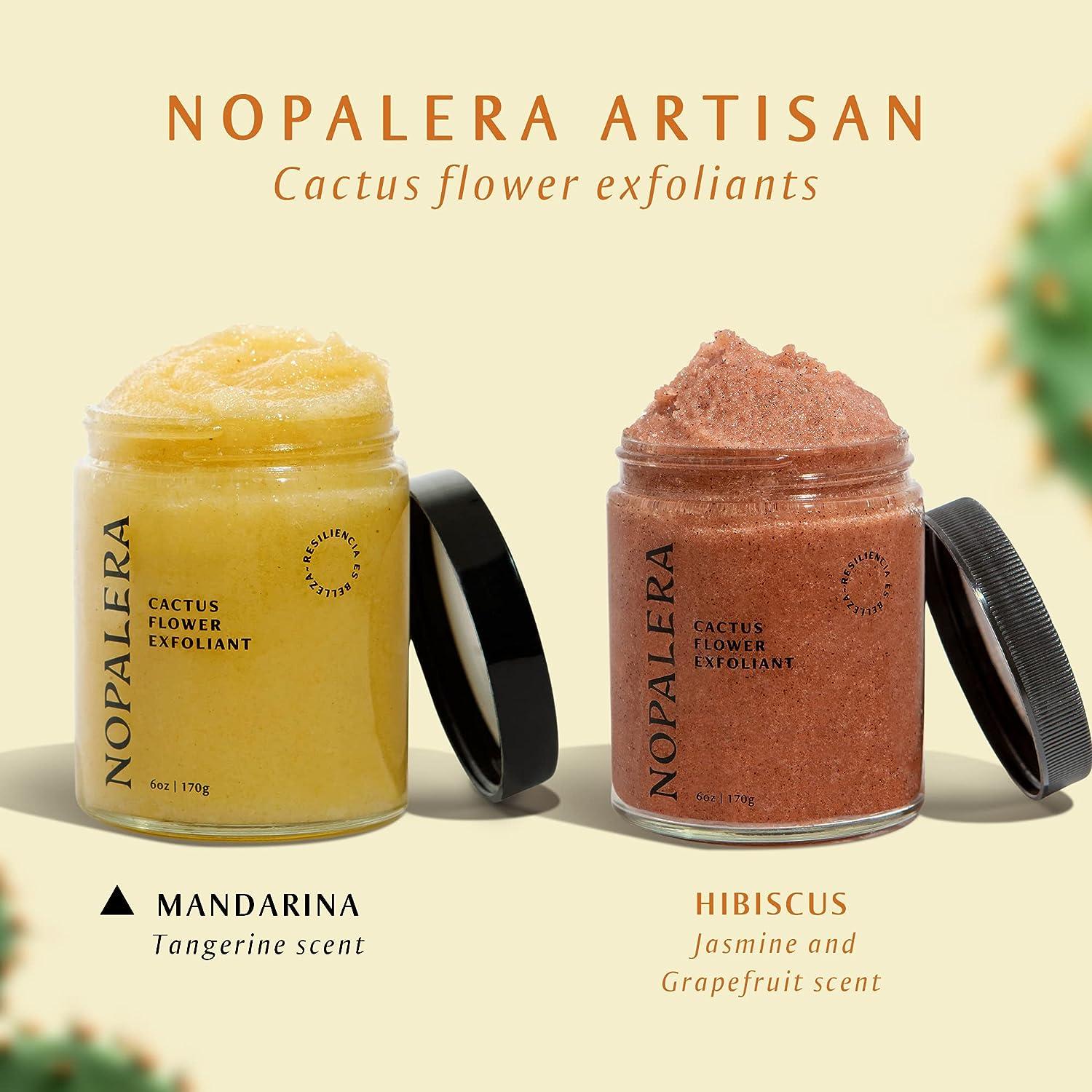 Nopalera Cactus Flower & Tangerine Exfoliant Scrub 6 oz - Handmade 3-in-1  Cleanser, Exfoliant, Moisturizer - Vegan & Cruelty-Free | Buy Now with  Express International Delivery | GoSupps.com