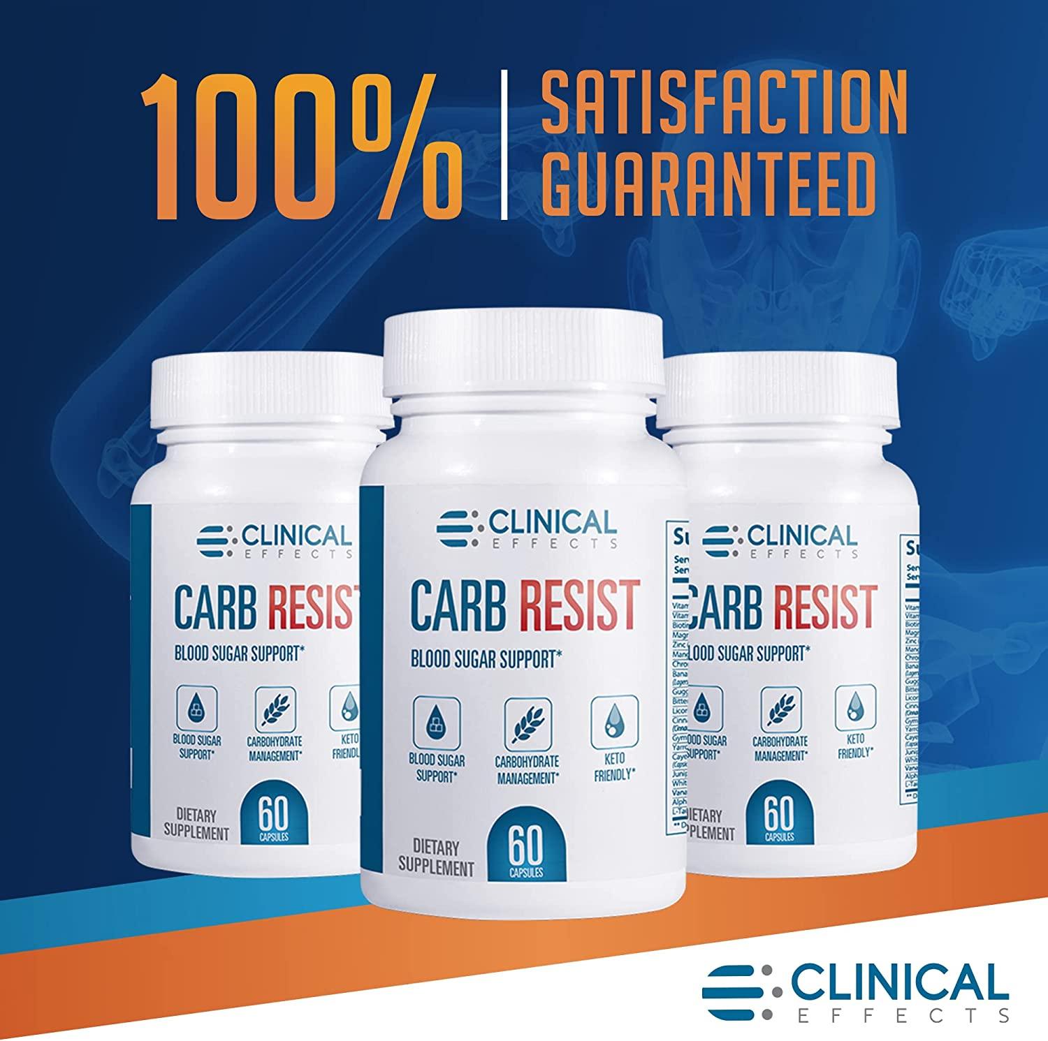 Clinical Effects Carb Resist Carb Blocker with Vitamin C 60