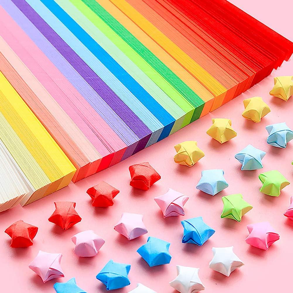 2060 Sheets Star Origami Paper 27 Assortment Color Star Paper