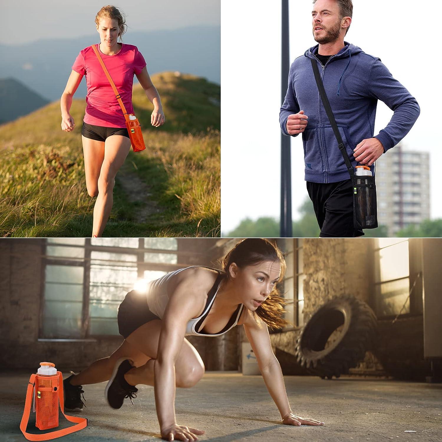 Tainehs Water Bottle Holder with Adjustable Shoulder Strap Beach