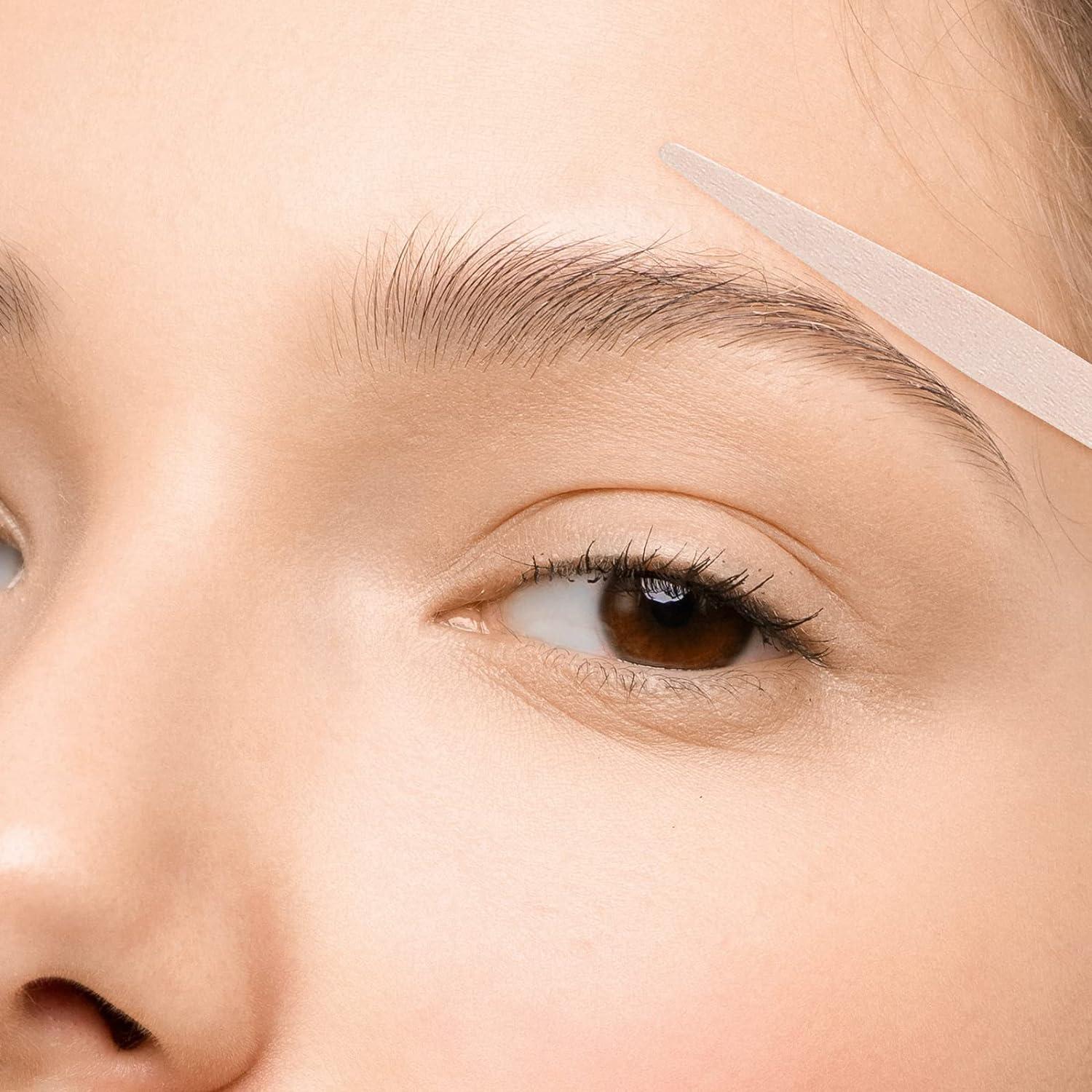 JAPCHET 1000 PCS Eye brow Waxing Sticks Small Wax Spatulas Mini Wooden