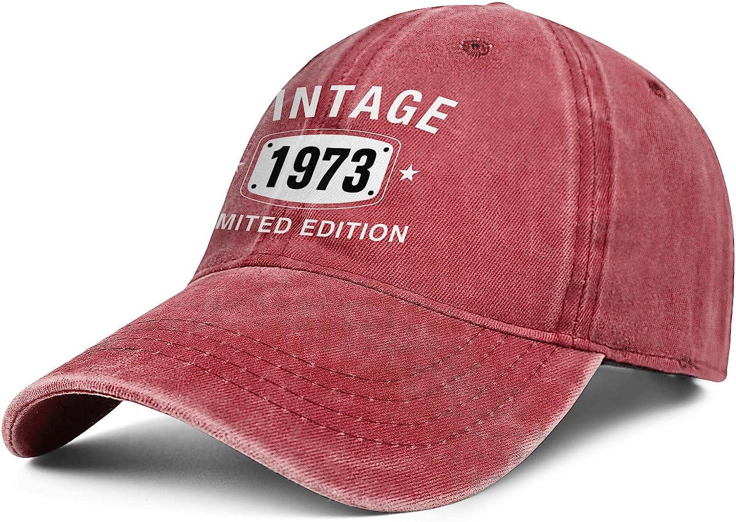 Cool Hats for Men Vintage 1982 Outdoor Hat for Women's Fashion Caps Trendy