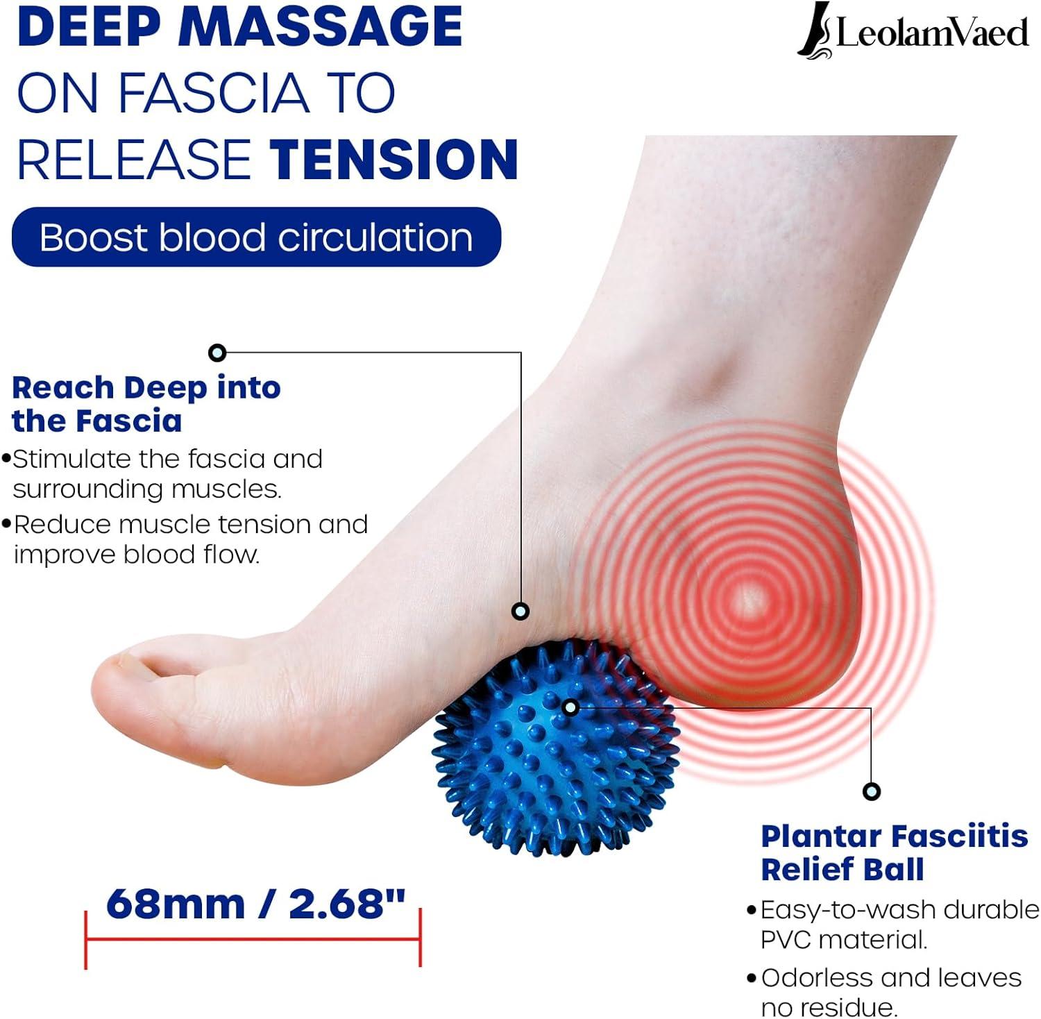 Plantar Fasciitis Ball On Back Of Heel Massage Ball,Foot Pain