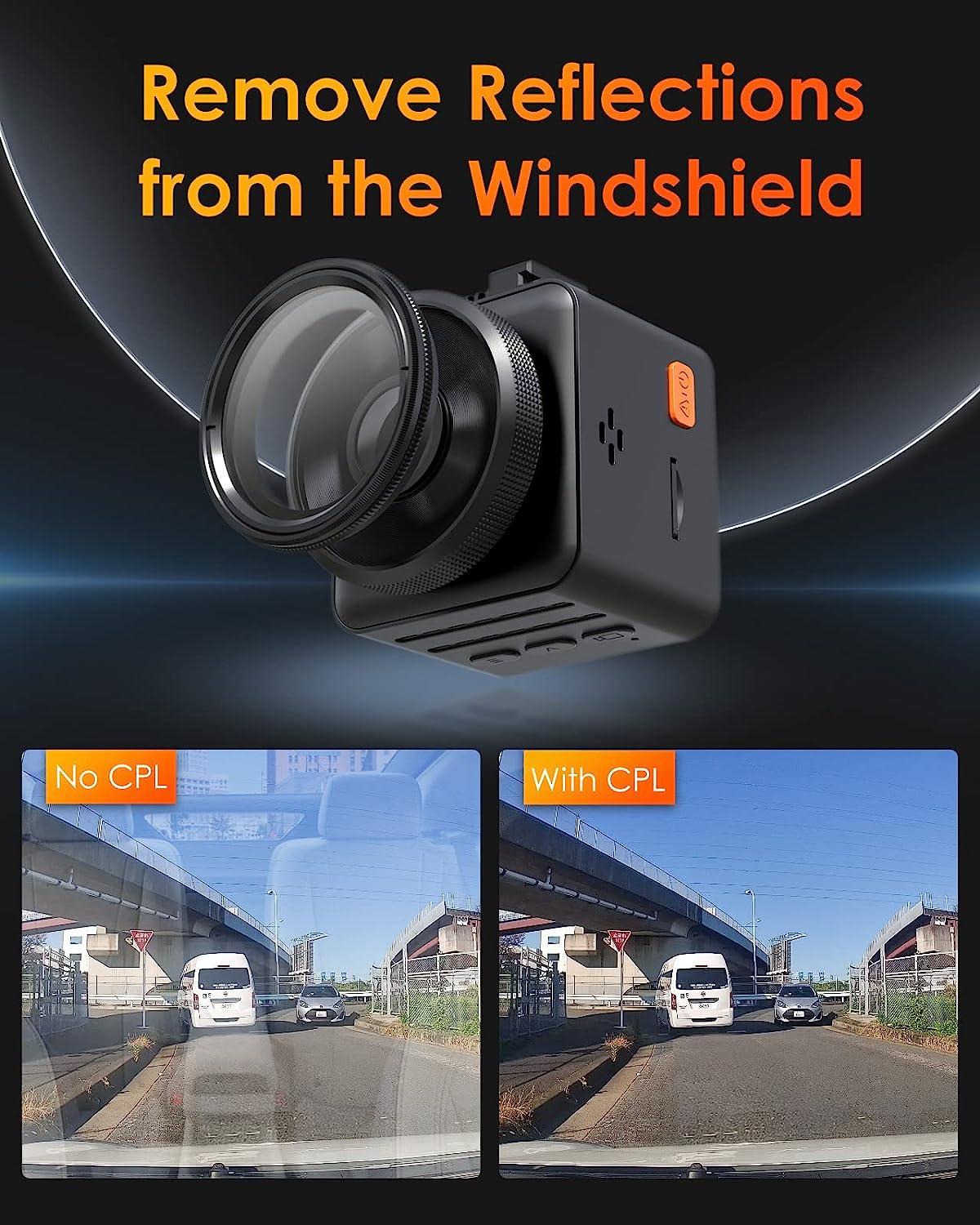 Vantrue E1Lite Front camera for Car 1080P Mini Dashcam with GPS