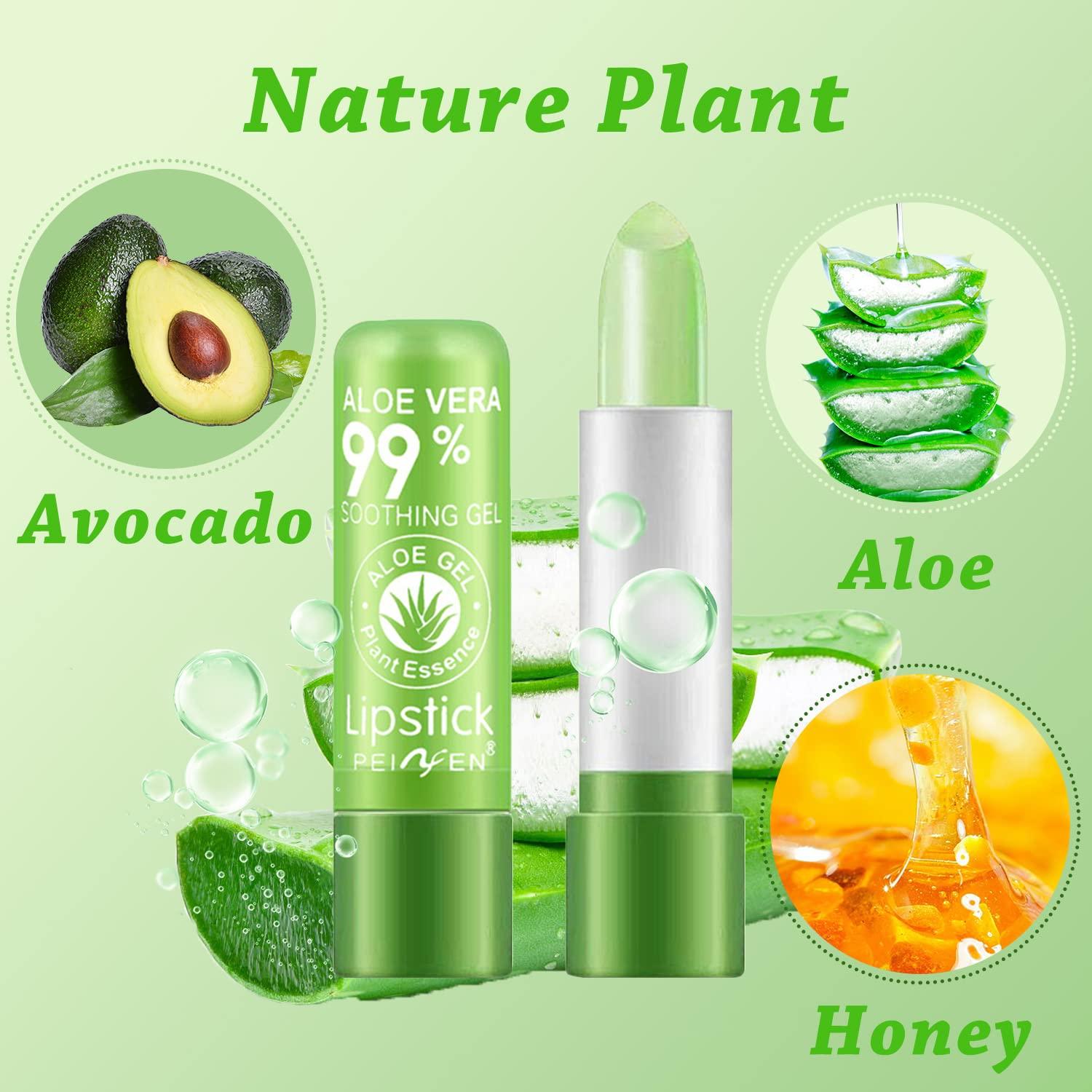 2 Pack Aloe Vera Magic Color Changing Lipstick for Long Lasting Moisture  and Plumper Lips | Buy Now with Express International Delivery | GoSupps.com