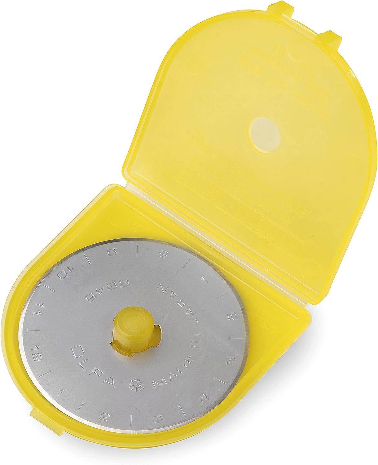 OLFA 1079062 RB452 45mm Straight Edge Rotary Blade 2Pack