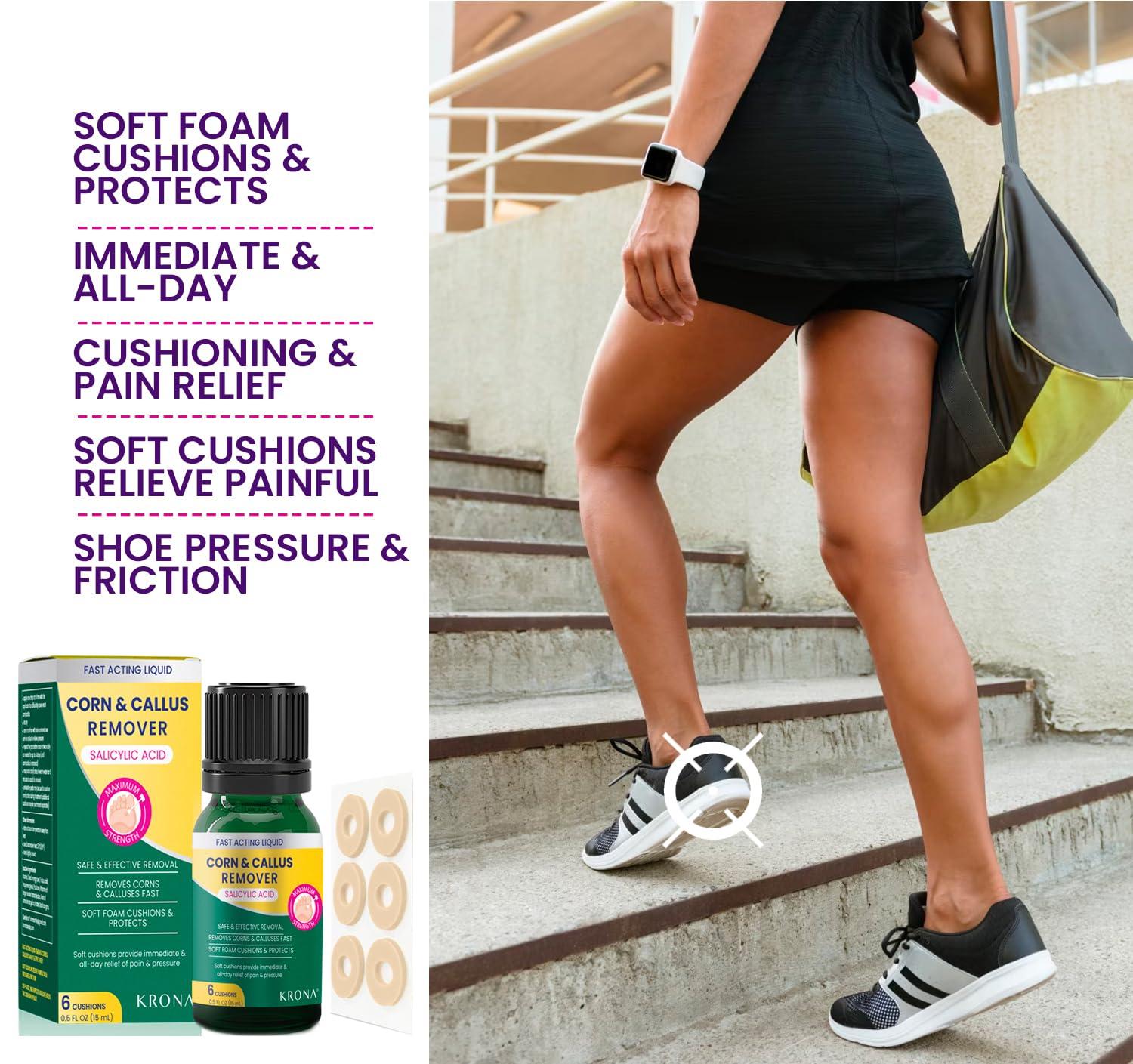 FastActing Corn & Callus Remover with Salicylic Acid 6PCS