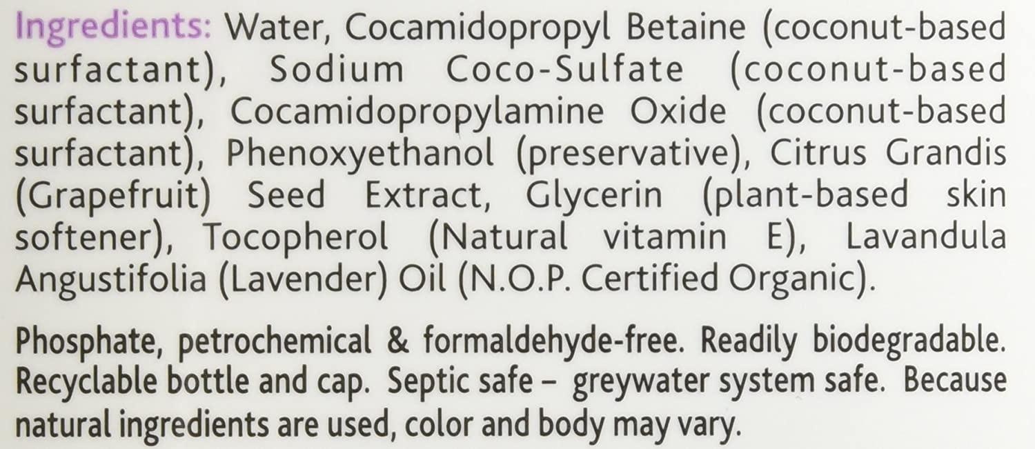 ECOS Hand Soap, Hypoallergenic Lavender, 32oz Refill by Earth Friendly