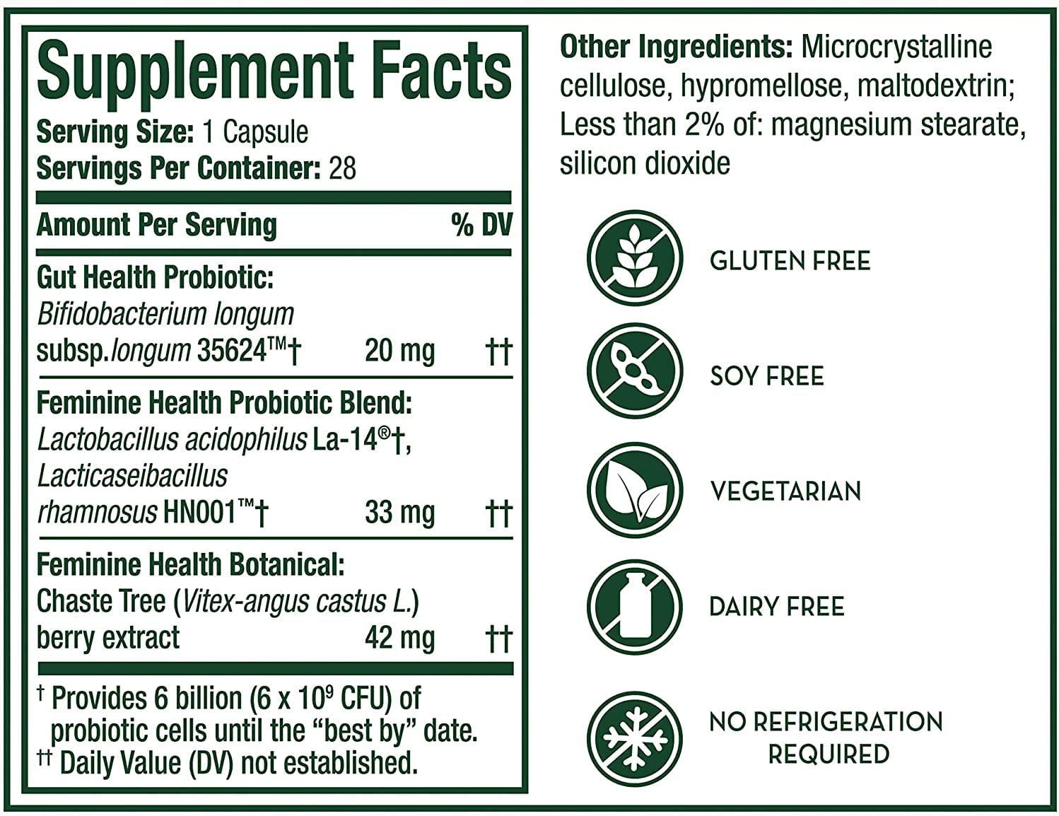 Align Women's Dual Action Probiotic, Probiotics Help Soothe Occasional