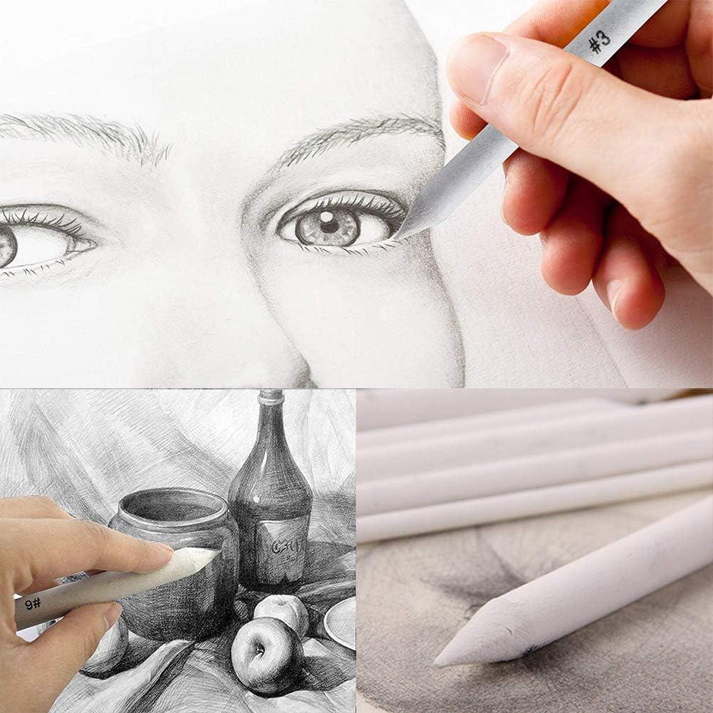 Tortillions Blending Sticks Shading Pencils Buy 33 Pcs Blending Stumps And Tortillions Set Art Blenders With Sketch Sandpaper Pencil Sharpener Pencil Extension Tool Drawing Sponge Sketch For Student Sketch Drawing Tool Set