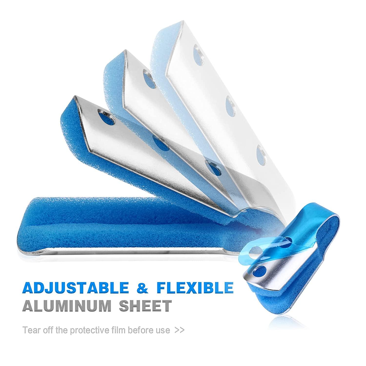 Finger Splint, 3Size Aluminum Finger Splints, Metal Finger Support for