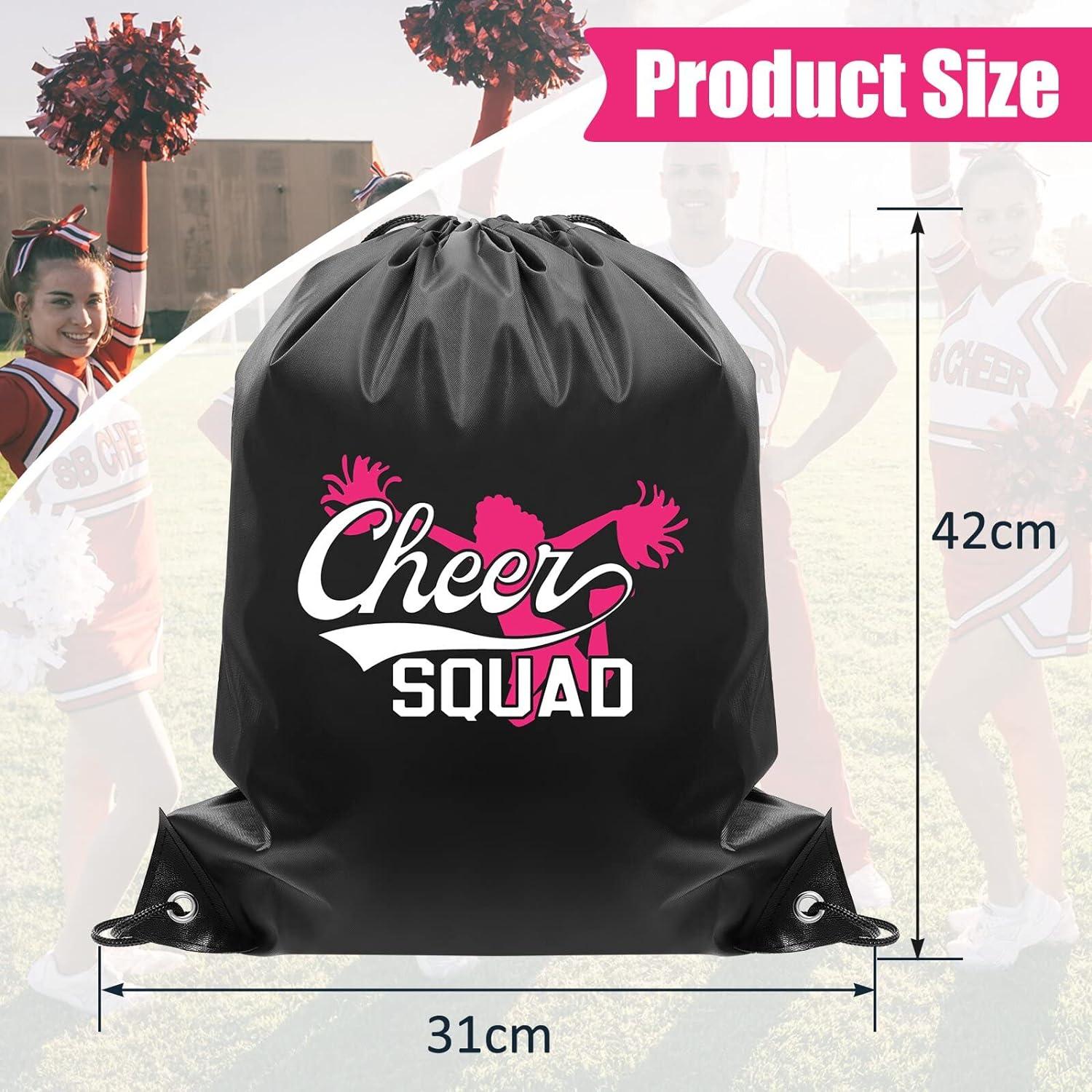 Saintrygo 6 Pieces Cheer Bags Cheerleading Bags Girls Cheer Competition Bag Cheerleading