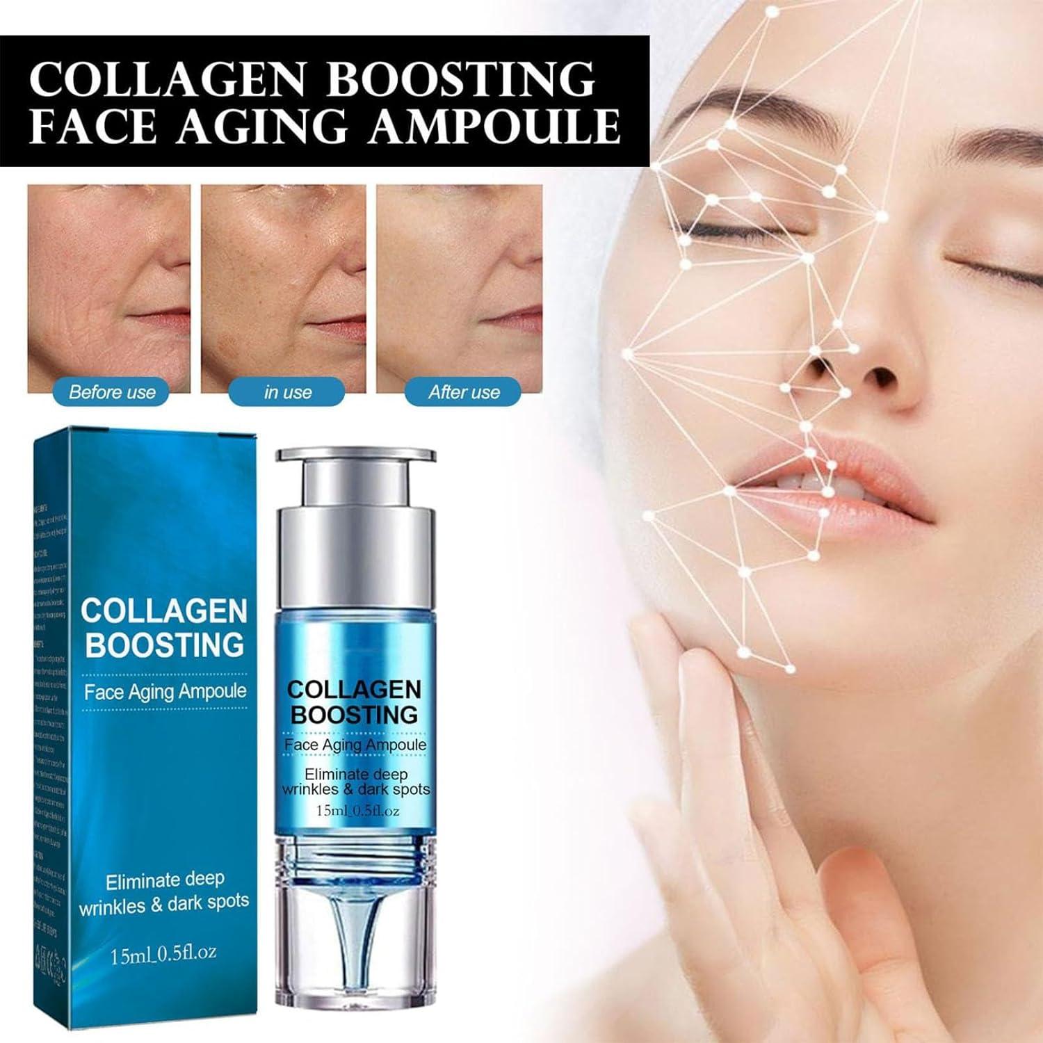 Huile Corporelle Liftante Au Collagène Beauty Lady - Gel Hydratant Et Raffermissant