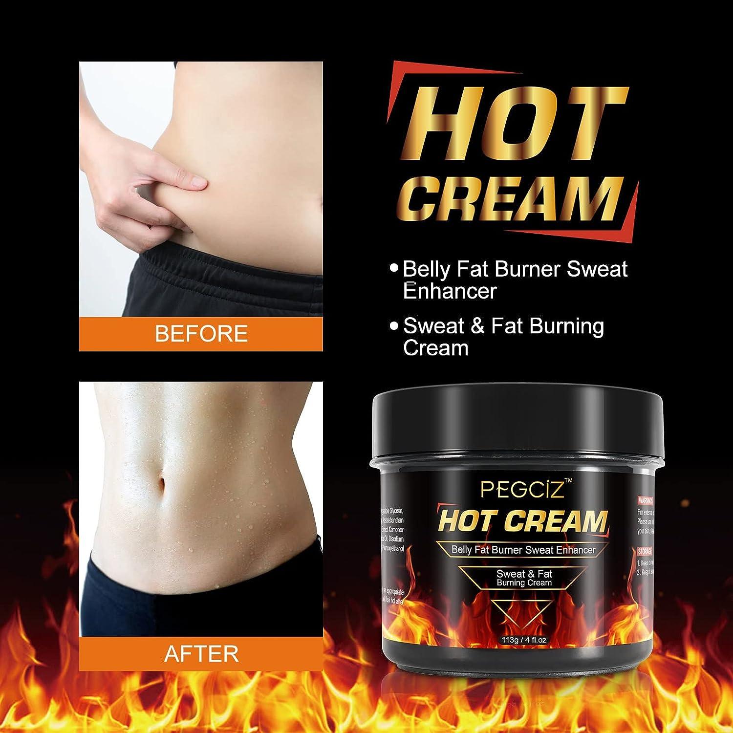  Sweat Workout Enhancer, Convenient 10 Pcs Belly Burn Cream, Hot  Sweat Cream, Fat Burning Cream for Belly Weight Loss Cream Weight Loss  Workout Enhancer for Women and Men : Sports 