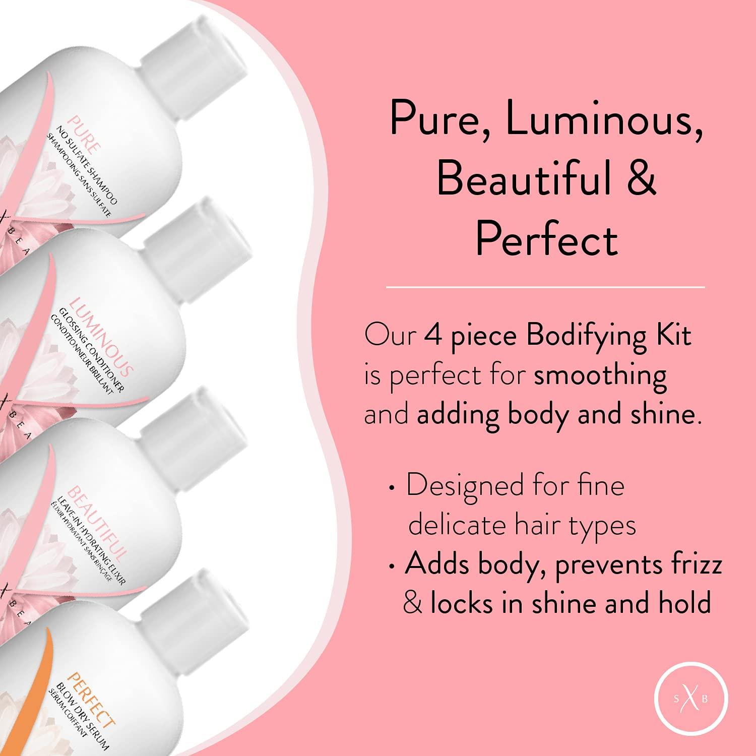 4 pc. Bodifying Smoothing Kit for Fine Hair Strength x Beauty