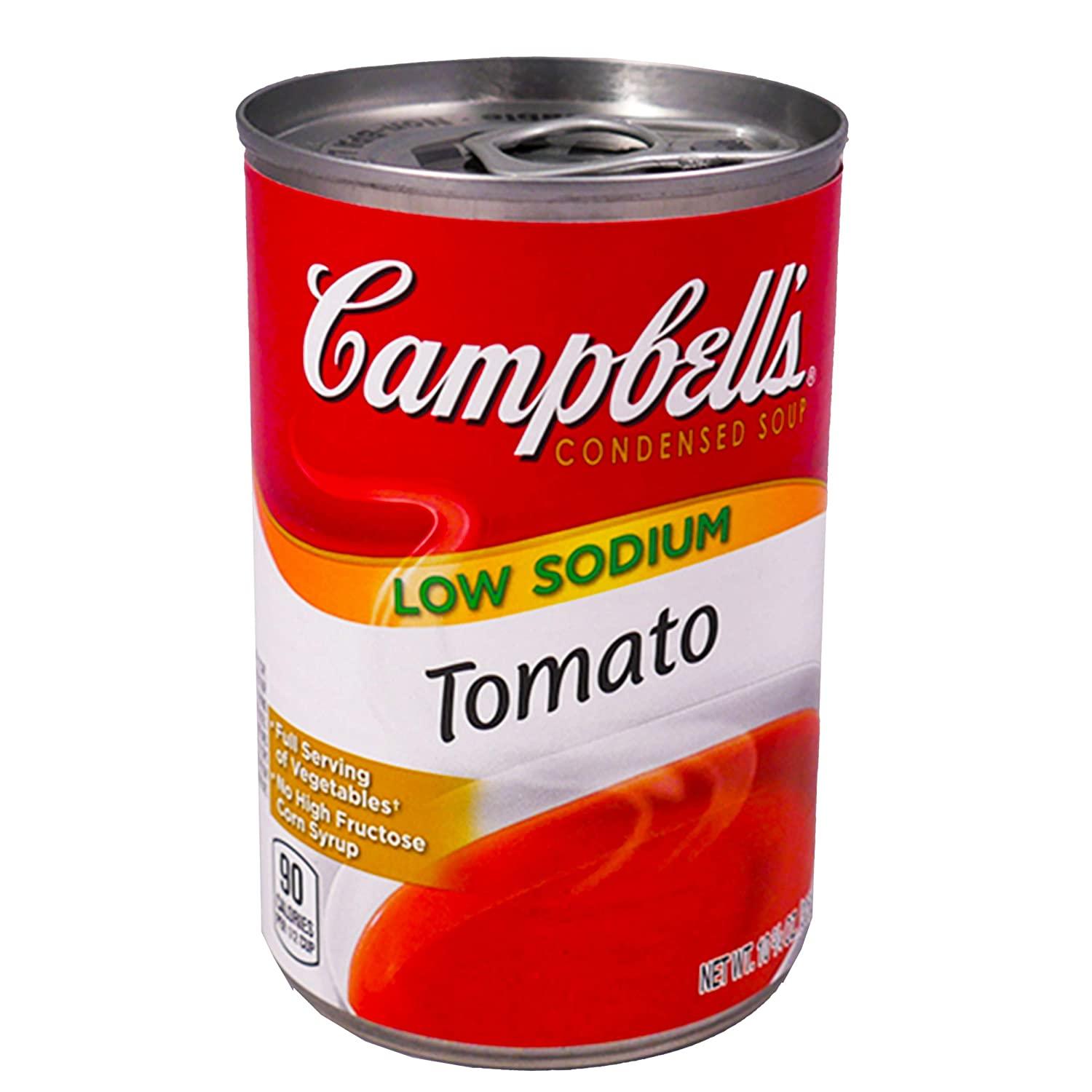 Campbell's Tomato Soup Less Sodium, Condensed, 10.75 oz Can ...