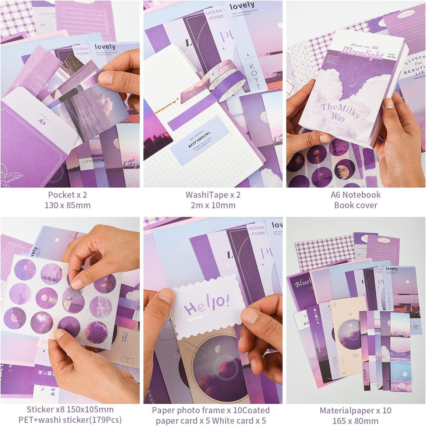 Unboxing “The Ultimate Scrapbook Supplies Kit” and Creating a Sample Page 
