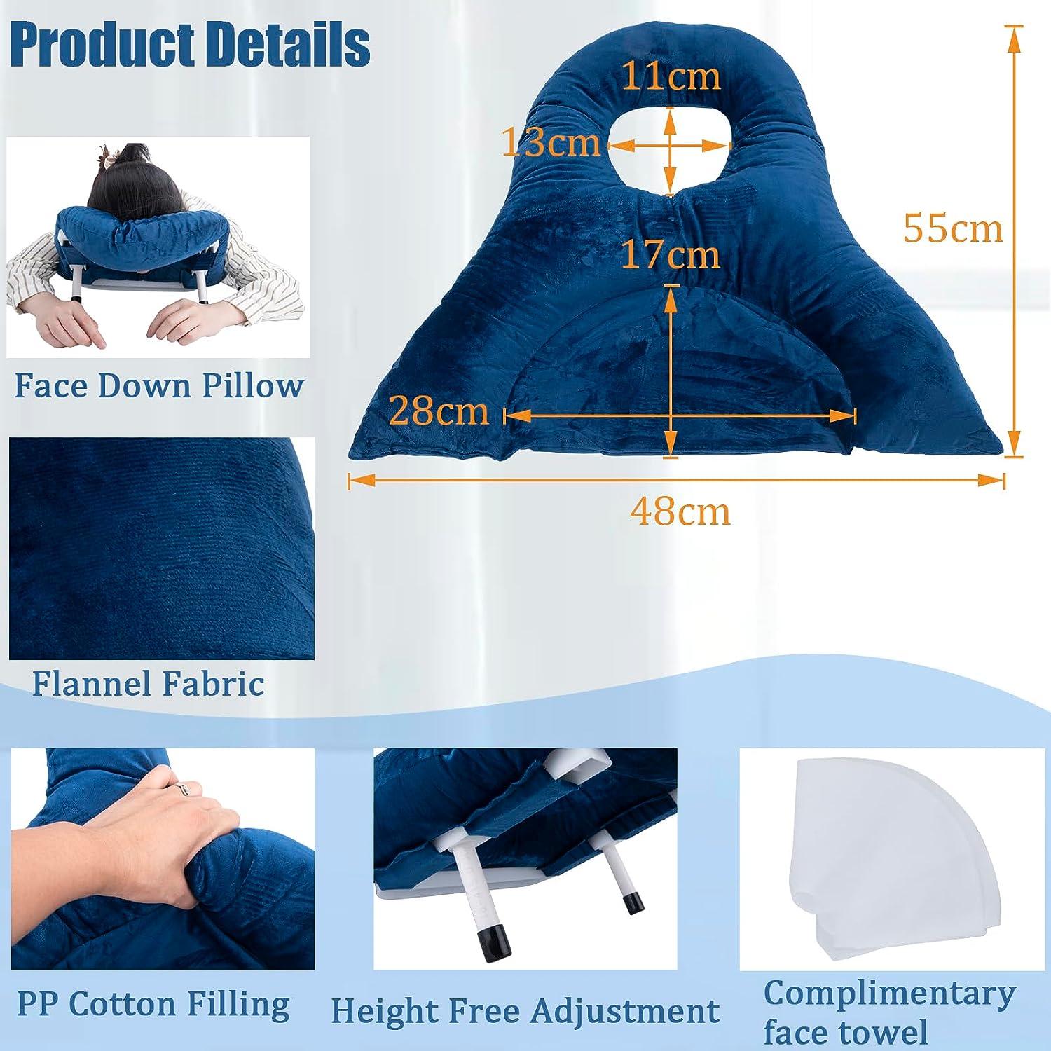 Face Down Pillow for Eye Surgery Recovery Sleeping Pillows for