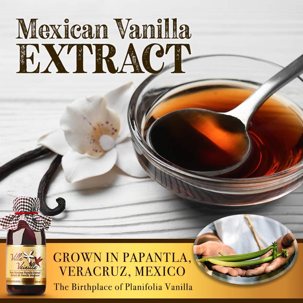 Villa Vainilla Pure Vanilla Extract Premium Concentrated Vanilla Real