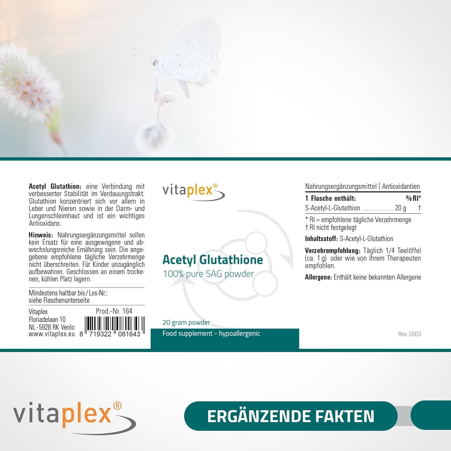 s-acetyl glutathione powder S-Acetyl Glutathione Emothion® Supplement main image 0