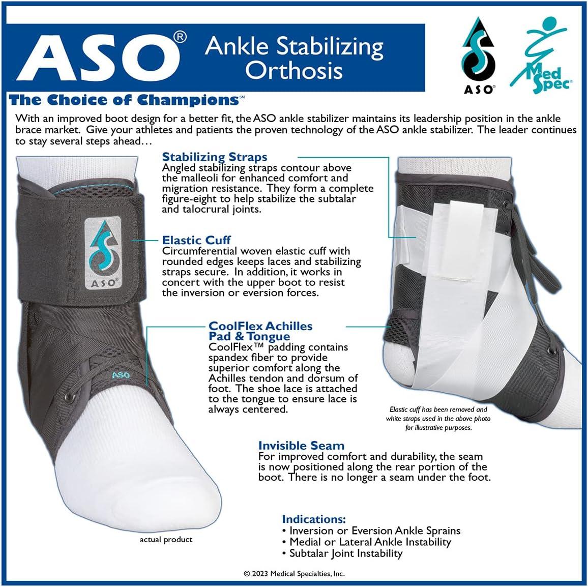 ASO Ankle Stabilizer サポーター ２個セット　Mサイズ 白 ASO Ankle Stabilizer サポーター 2個セット Mサイズ 白 ASO