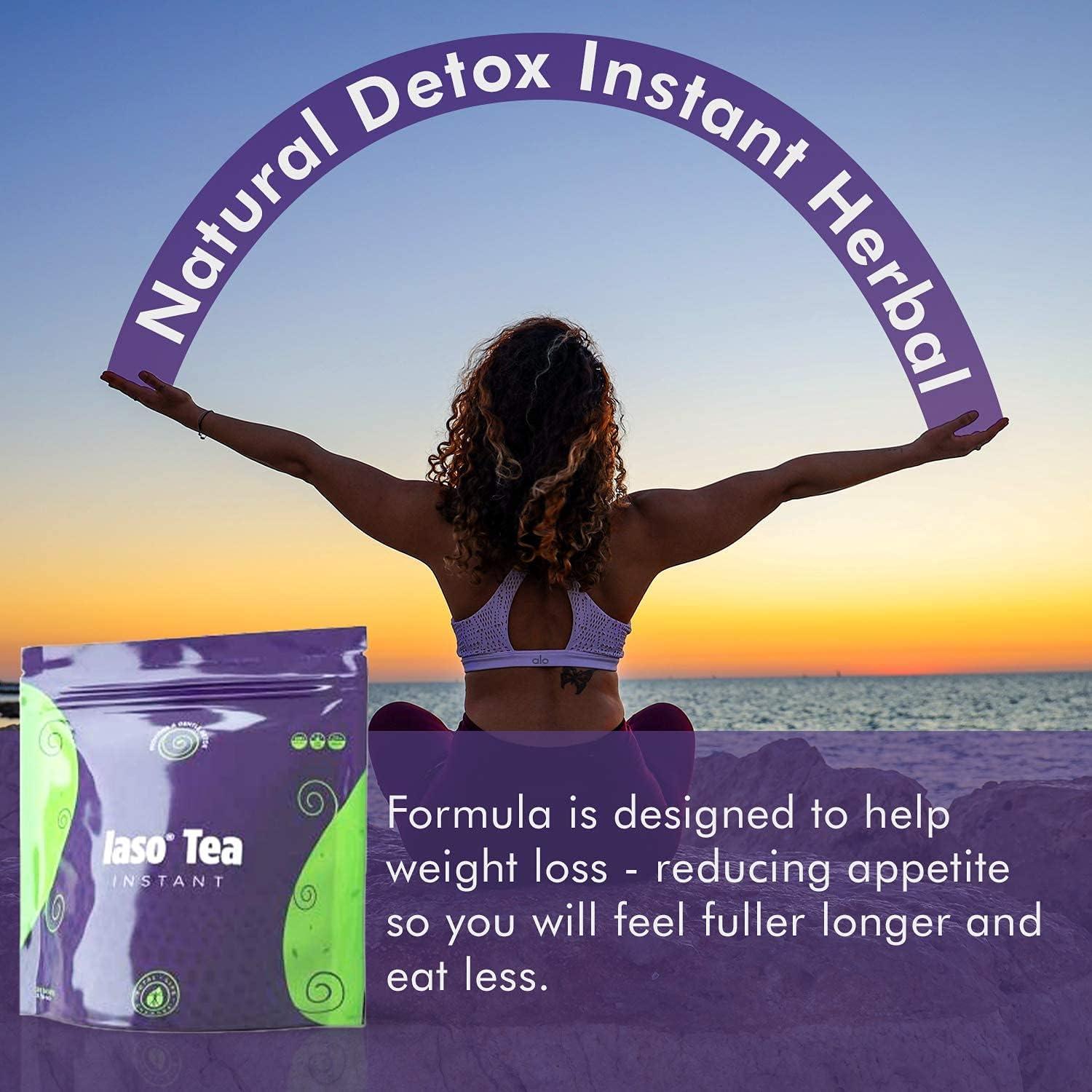 TLC Total Life Changes IASO Natural Detox Instant Herbal Tea