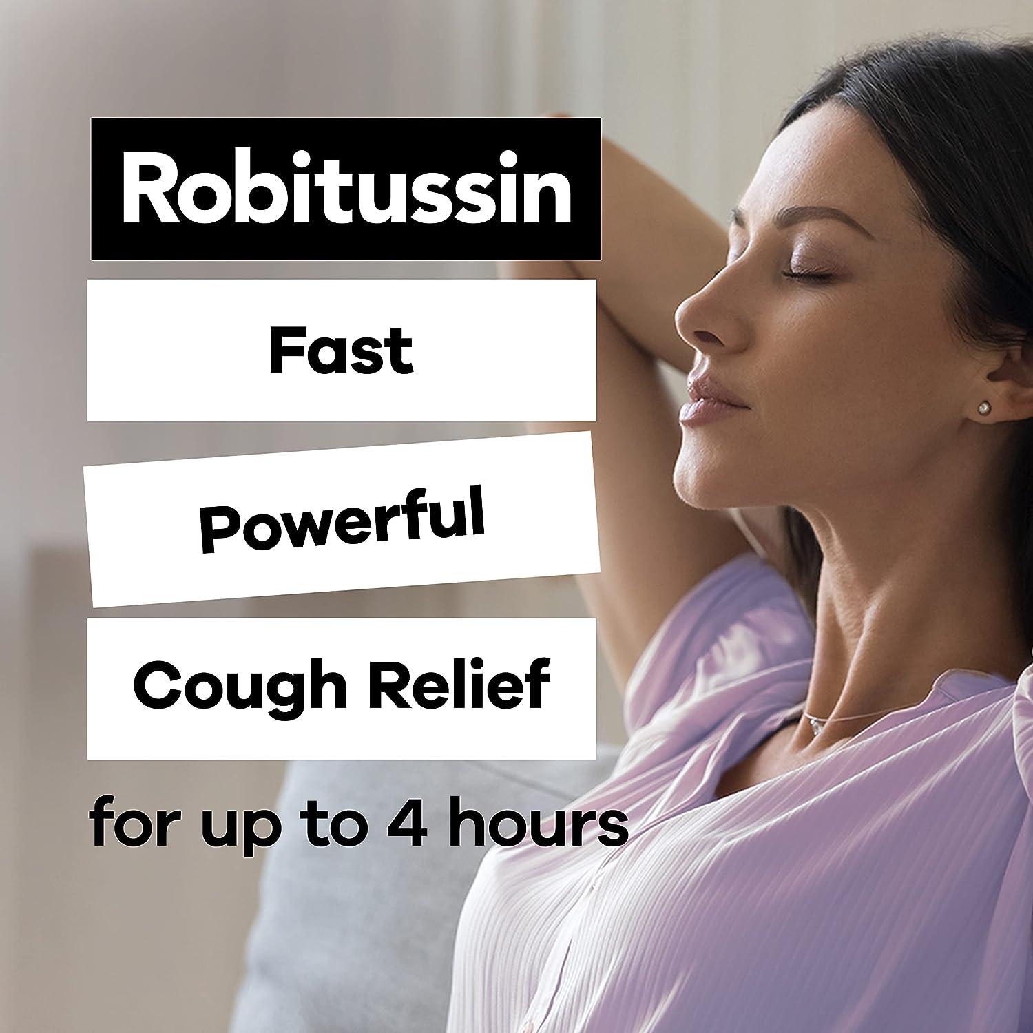 Robitussin Maximum Strength Elderberry Cough + Chest Congestion DM