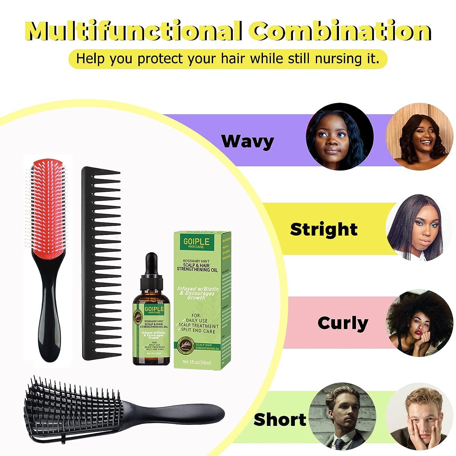 Detangling Brush for Curly Hair Curly Hair Brush for Women Men