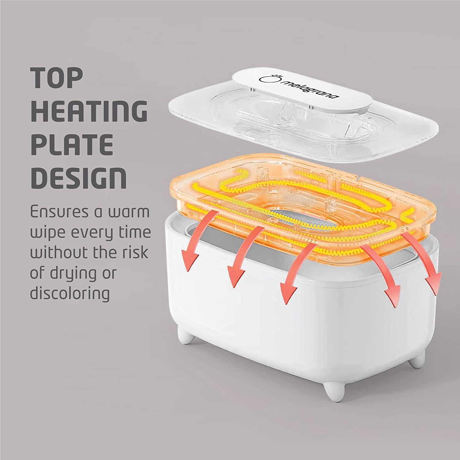 melagrana Baby Wipe Warmer and Wet Wipes Dispenser Diaper Wipe Warmer