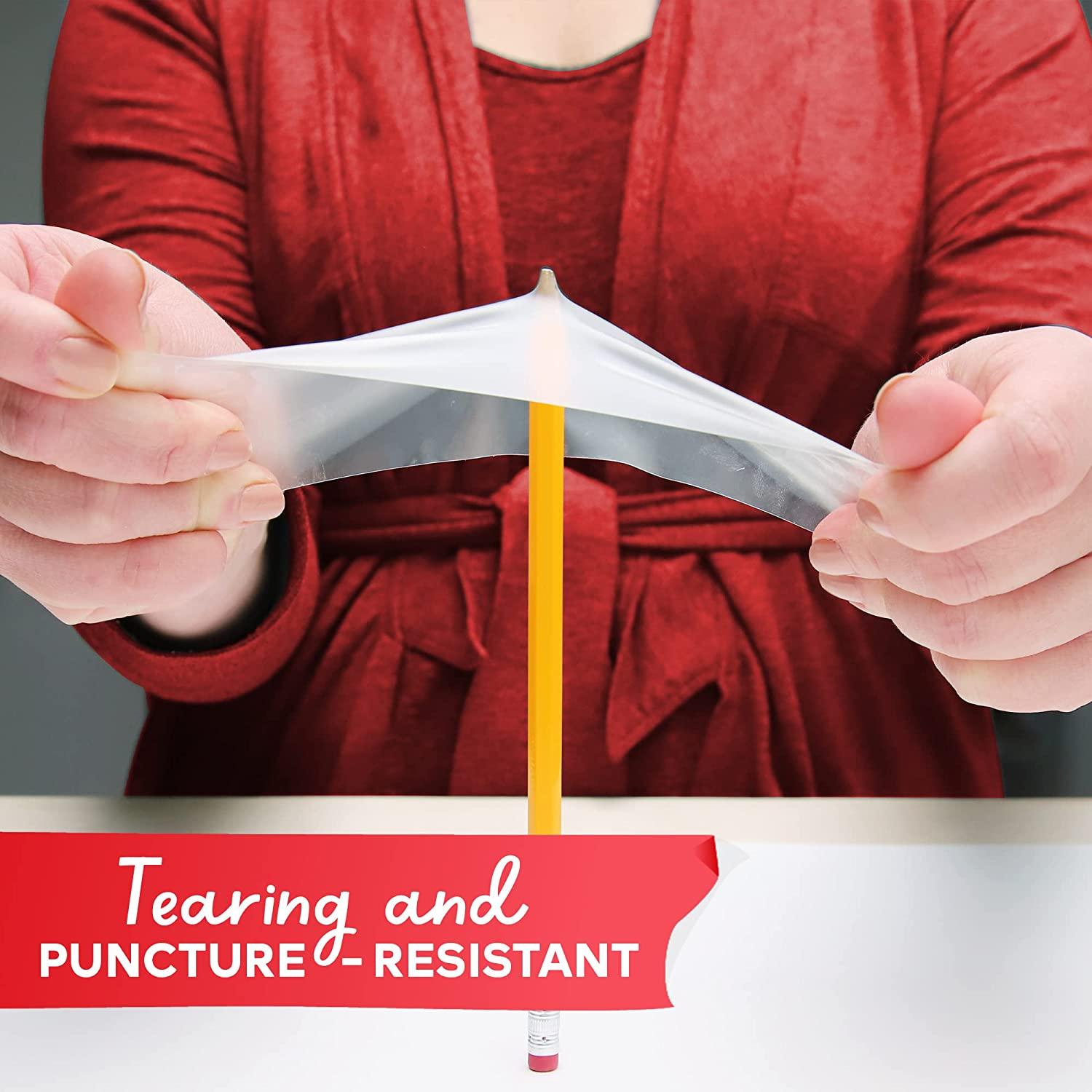 XFasten Fabric and Vinyl Repair Tape, Clear, 3Inches by 20Inches (2