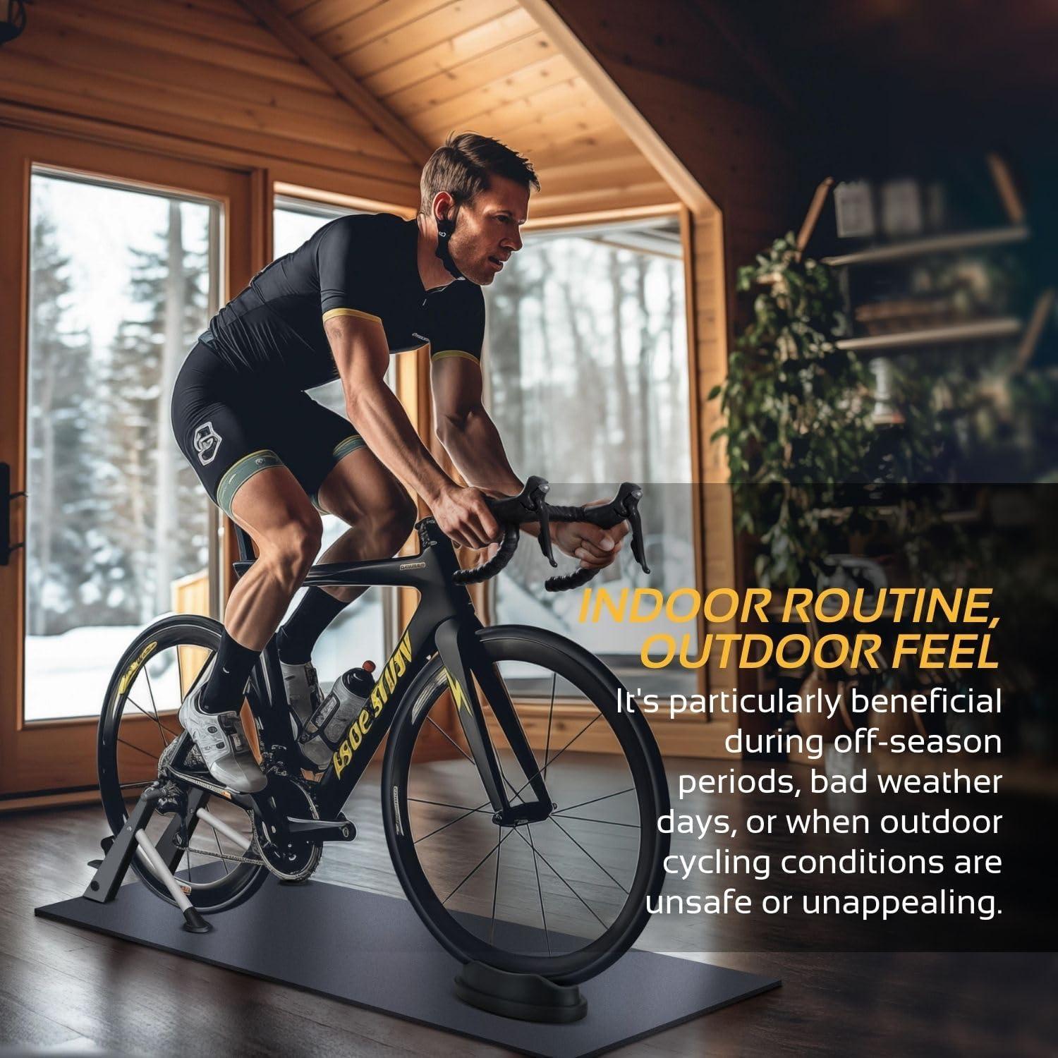 Indoor Bike Trainer Front Wheel Riser For Trainer Flexziion Front