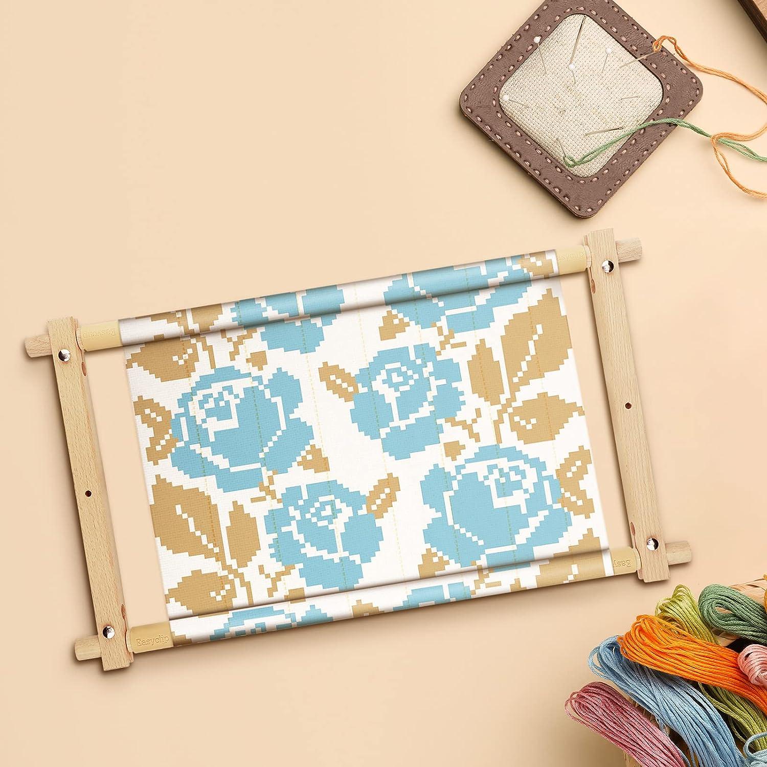 Needlework Scroll Frame by Homecrafters in Natural | 9 x 24 | Michaels