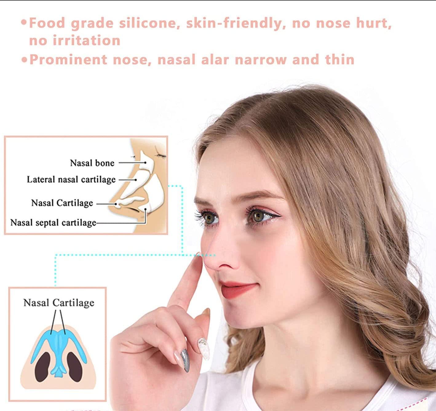 Nose Shaper Silicone Nose Lifter Clip Nose Bridge Straightener
