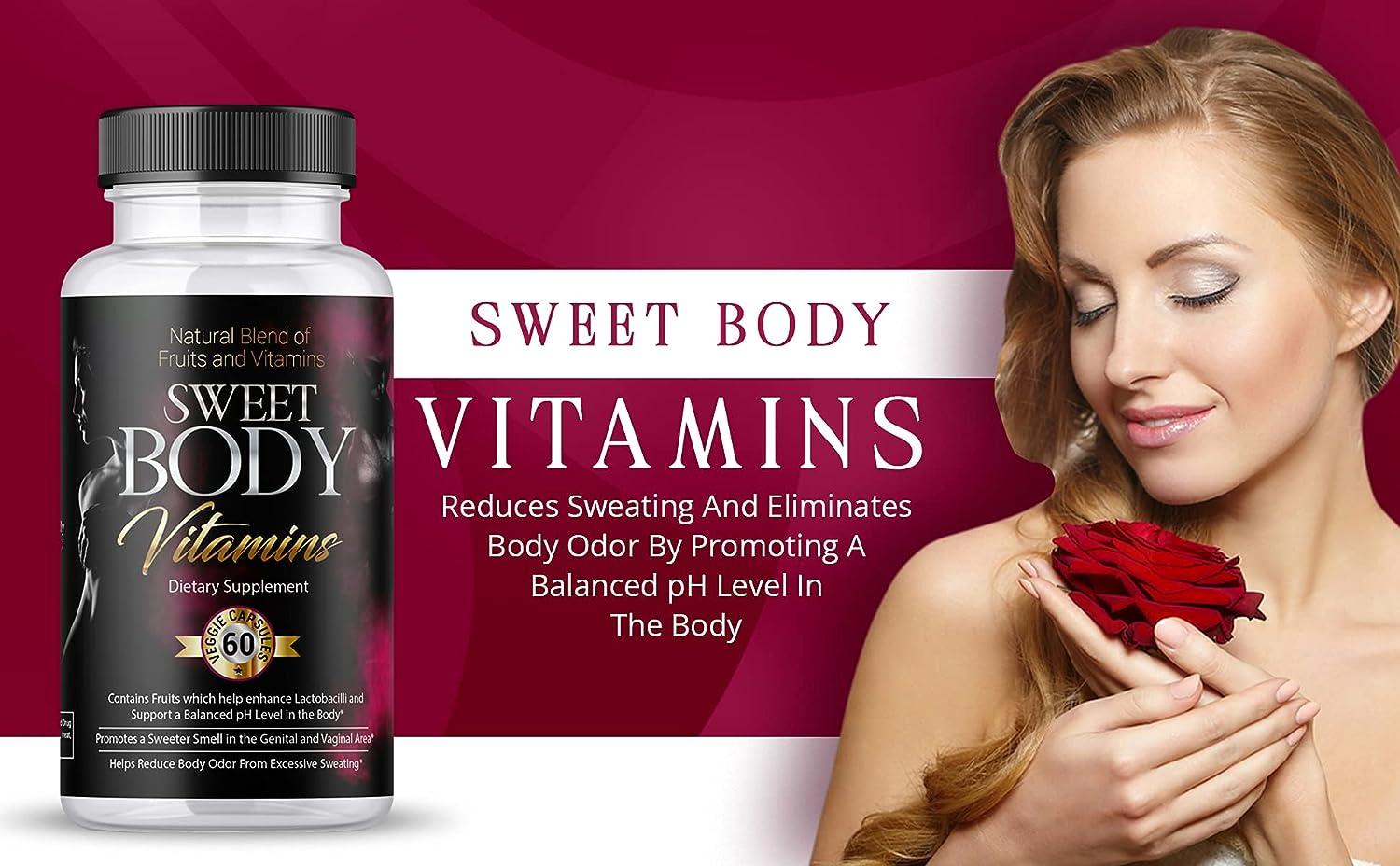 SweetBody Vitamins Reduces Sweating and Eliminates Body Odor by